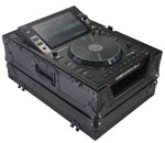 ProX XS-CDBL, DJ Flight Case for Large Format CD-Media Player - Black - Hollywood DJ