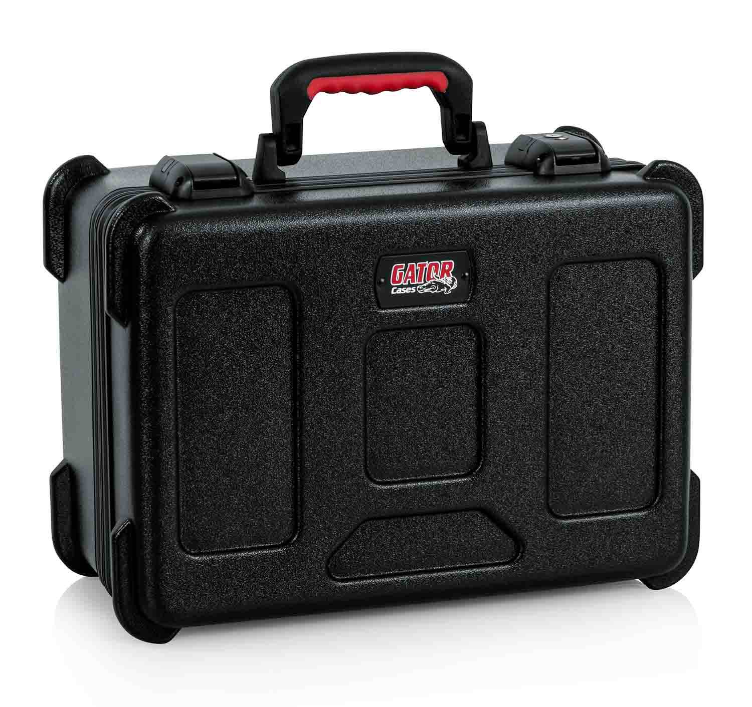 Gator Cases GTSA-MIC30 DJ Case for 30 Wired Microphones with Foam - Hollywood DJ