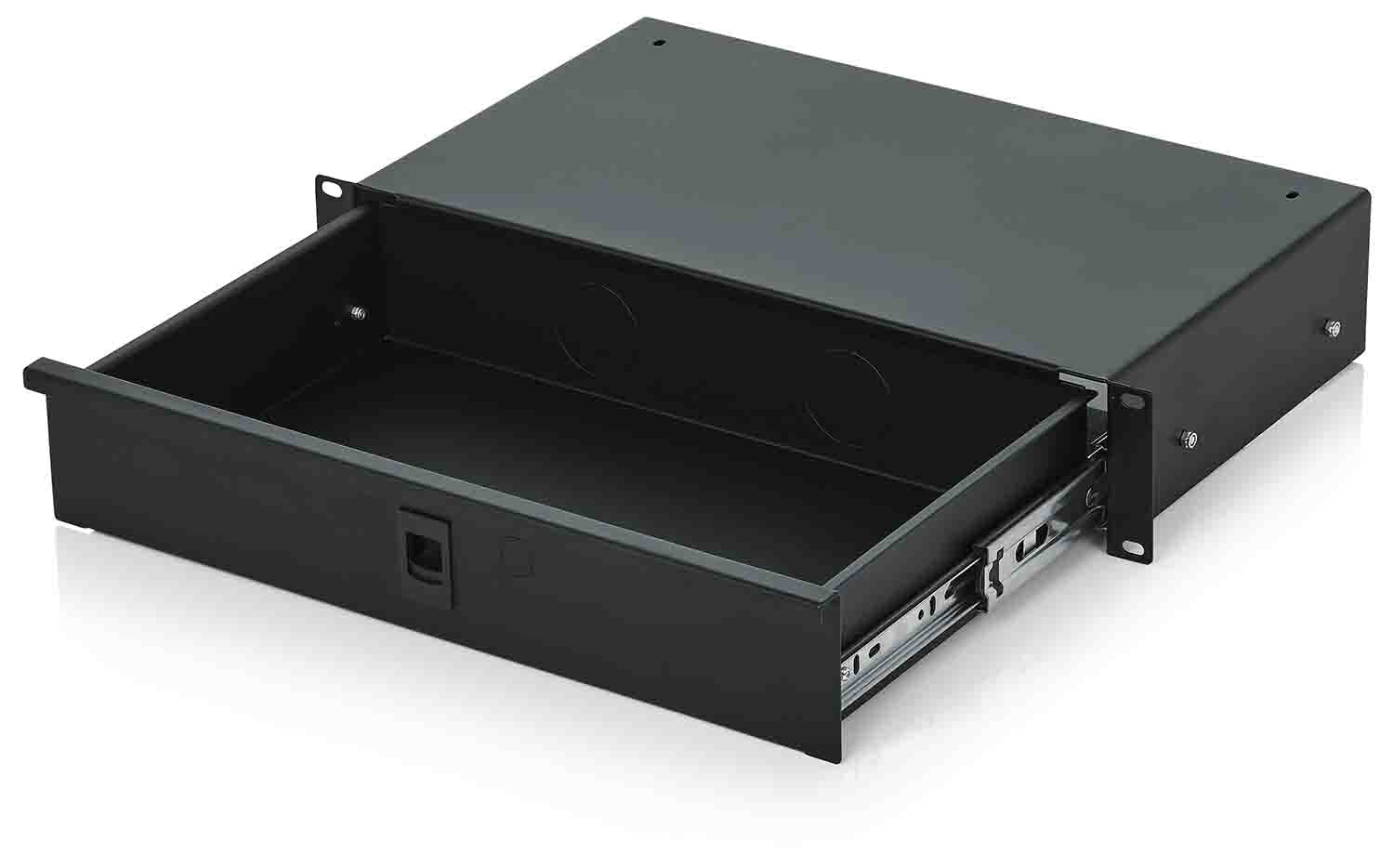 Gator Cases GRW-DRWSH2 Shallow 2U Drawer - 10″ Deep - Hollywood DJ