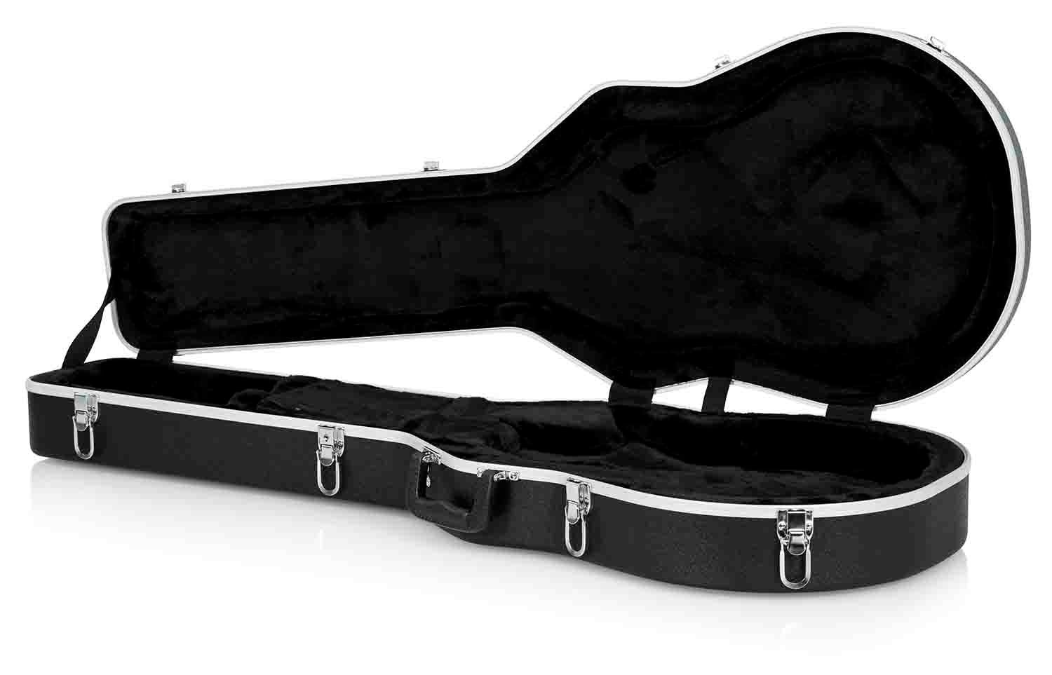 Gator Cases GC-LPS Deluxe Molded Guitar Case for Single-Cutaway Electrics Guitar - Hollywood DJ