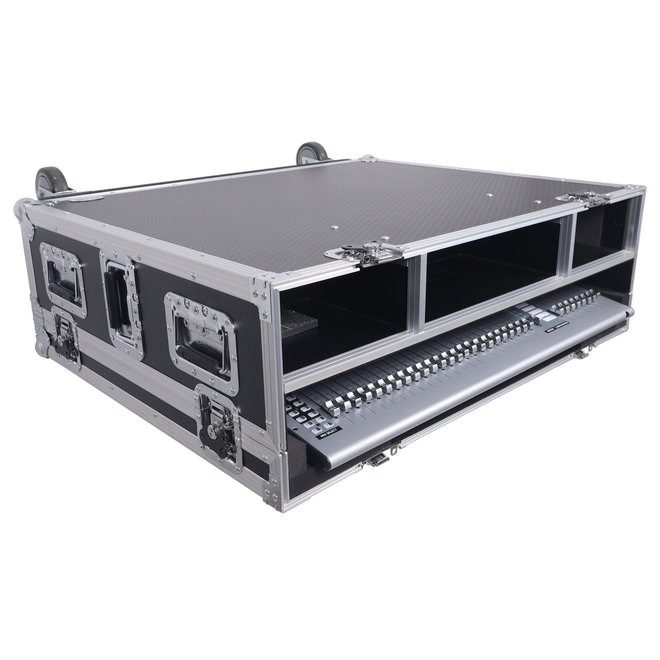 ProX XS-PRE32S64S DHW, ATA Digital Audio Mixer Flight Case for PreSonus STUDIOLIVE 64S 32S 32 Console with Doghouse and Caster wheels by ProX