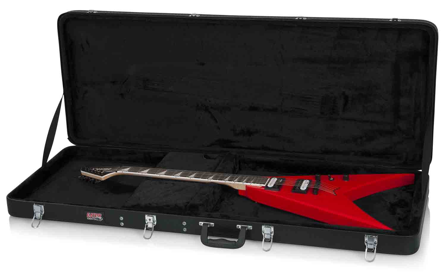 Gator Cases GWE-EXTREME Hard-Shell Wood Case for Extreme Guitars - Hollywood DJ