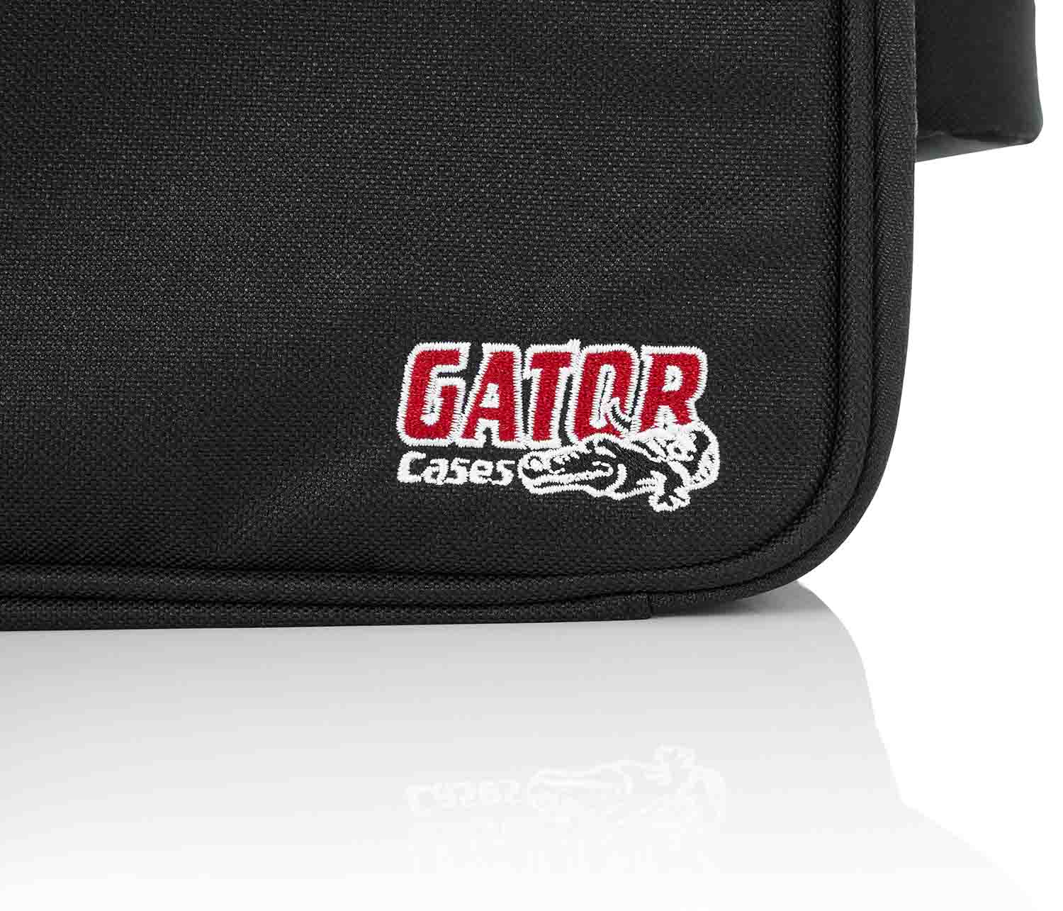 Gator Cases GR-RACKBAG-2UW, 2U Lightweight Rolling Rack Bag with Tow Handle and Wheels - Hollywood DJ