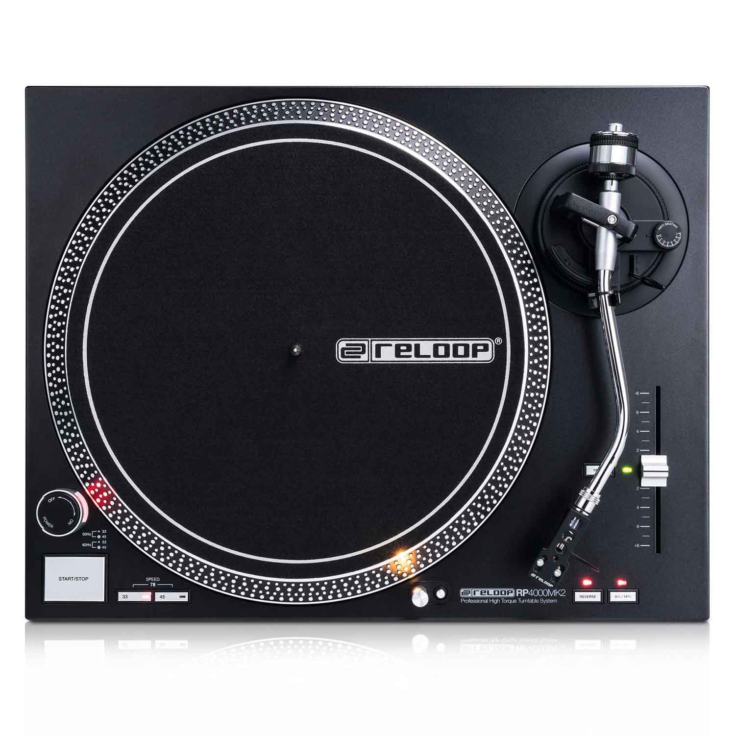 Reloop RP-4000-MK2, Professional High-Torque Turntable System - Hollywood DJ