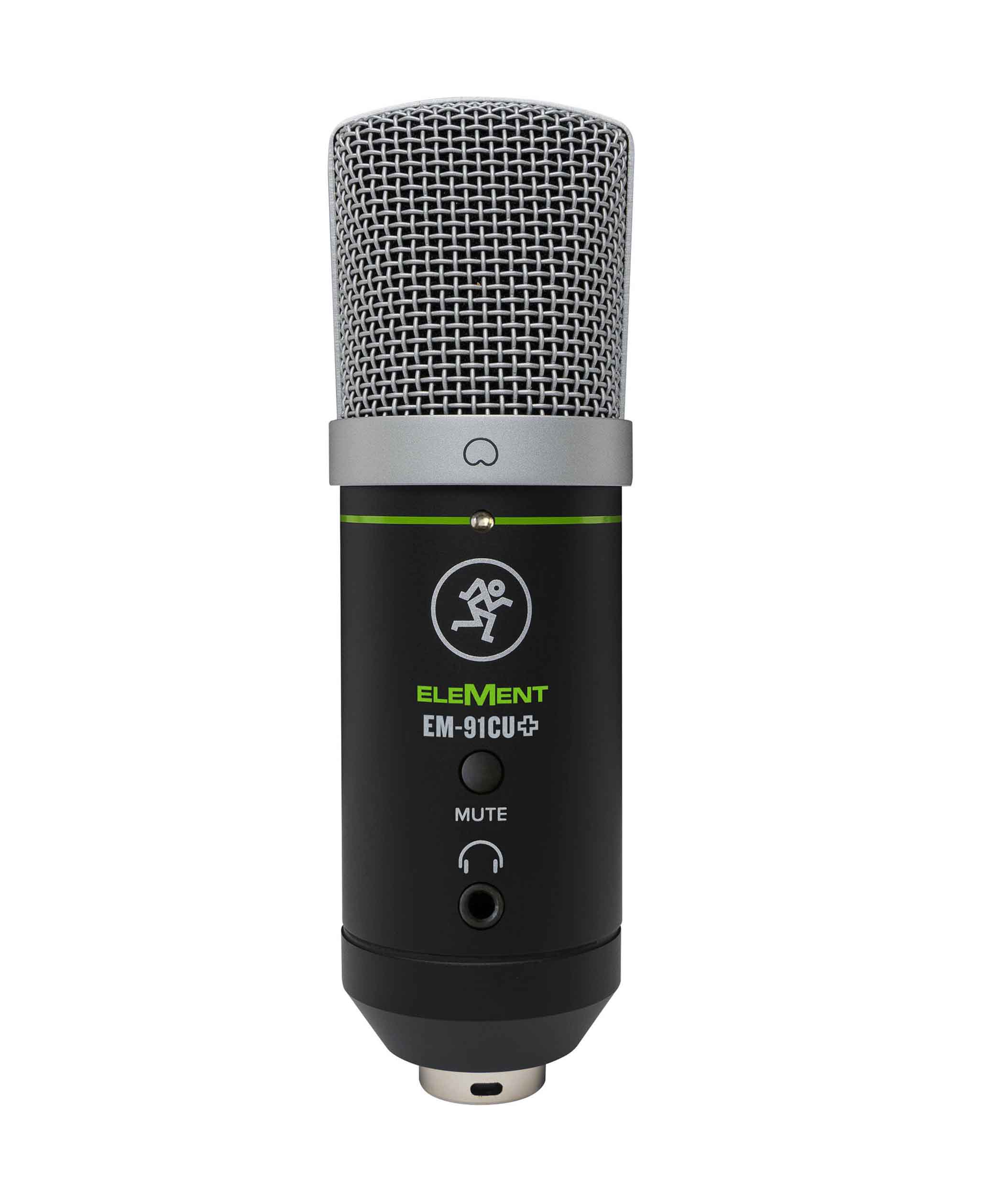 Mackie EM-91CU+ EleMent Series USB Condenser Microphone - Hollywood DJ