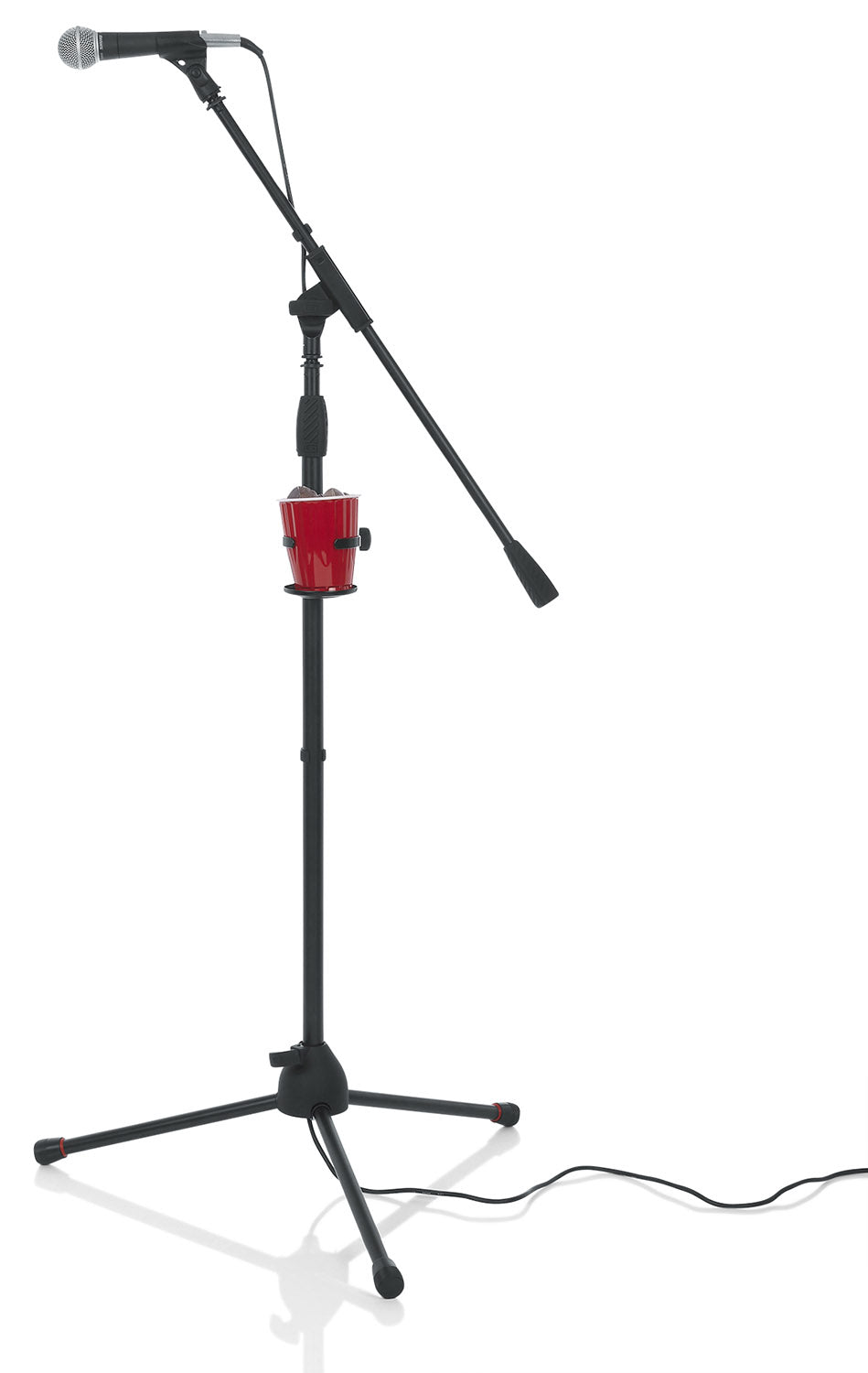 Gator GFW-SINGLECUP Single Cup Beverage Holder Mount For Stand - Hollywood DJ
