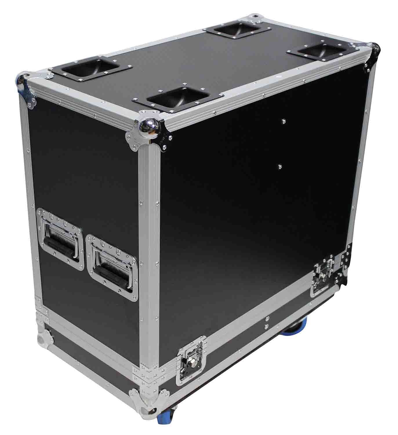 ProX XS-2X301817 Flight Case for 2-15 Inch RCF HDM 45-A, HD 35-A, HD 15-A Speakers - Hollywood DJ