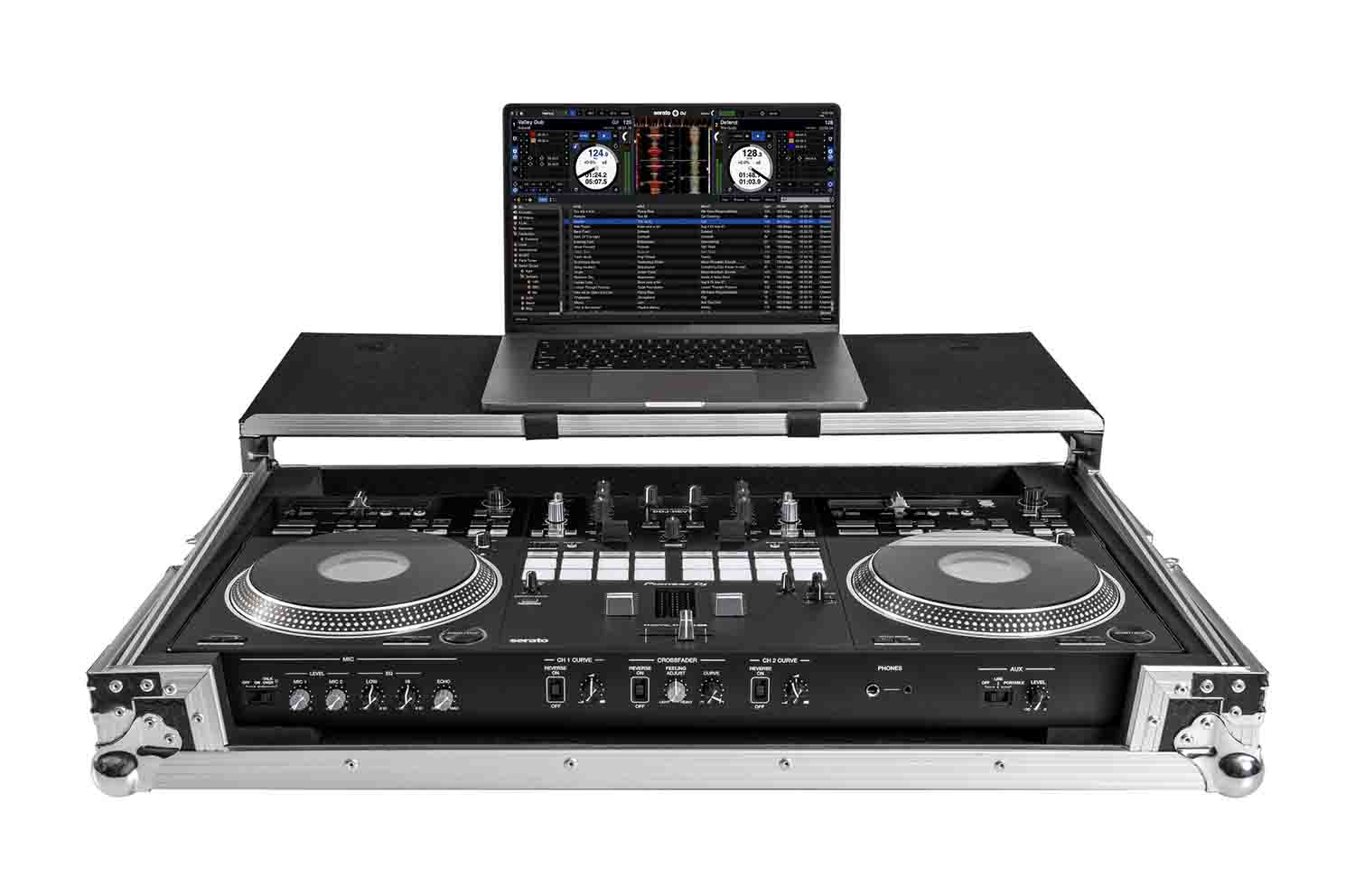Headliner HL10007 Flight Case with Laptop Platform for Pioneer DJ Ddj-Rev7 - Hollywood DJ
