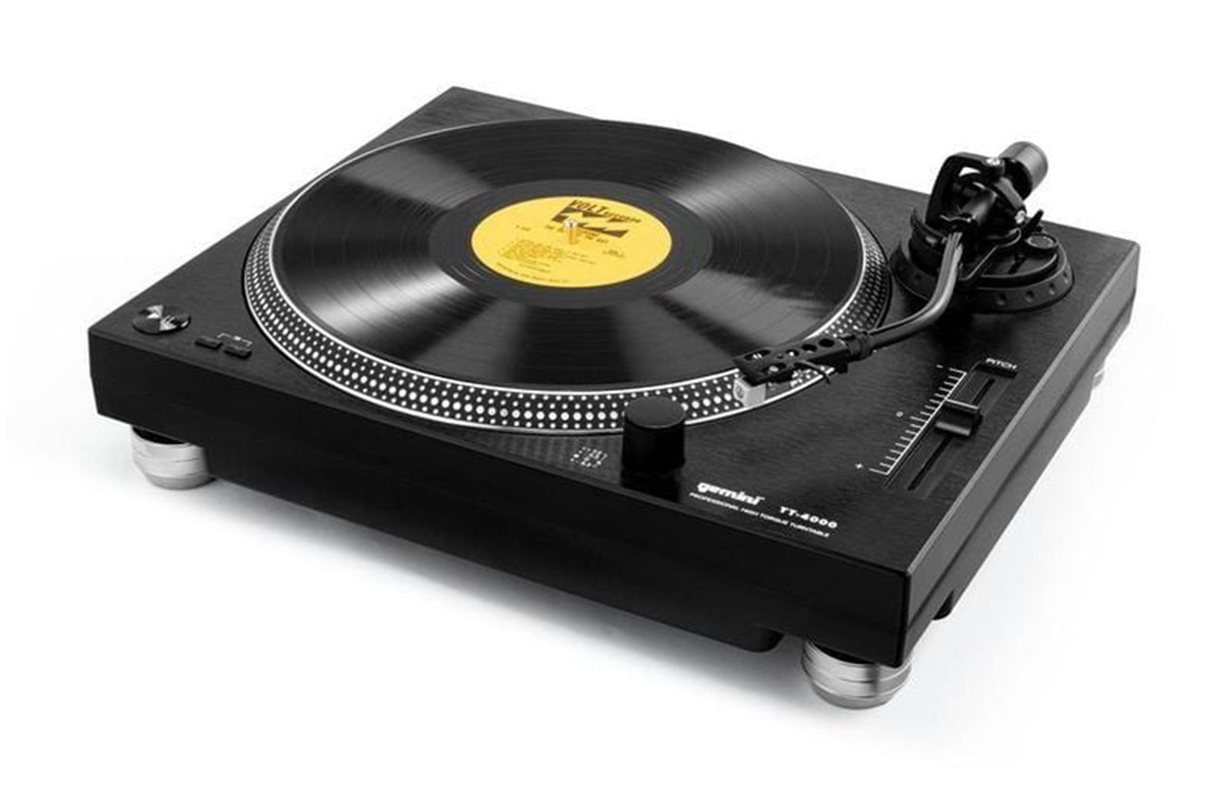 Gemini Sound TT-4000 High Torque Direct Drive Turntable - Hollywood DJ