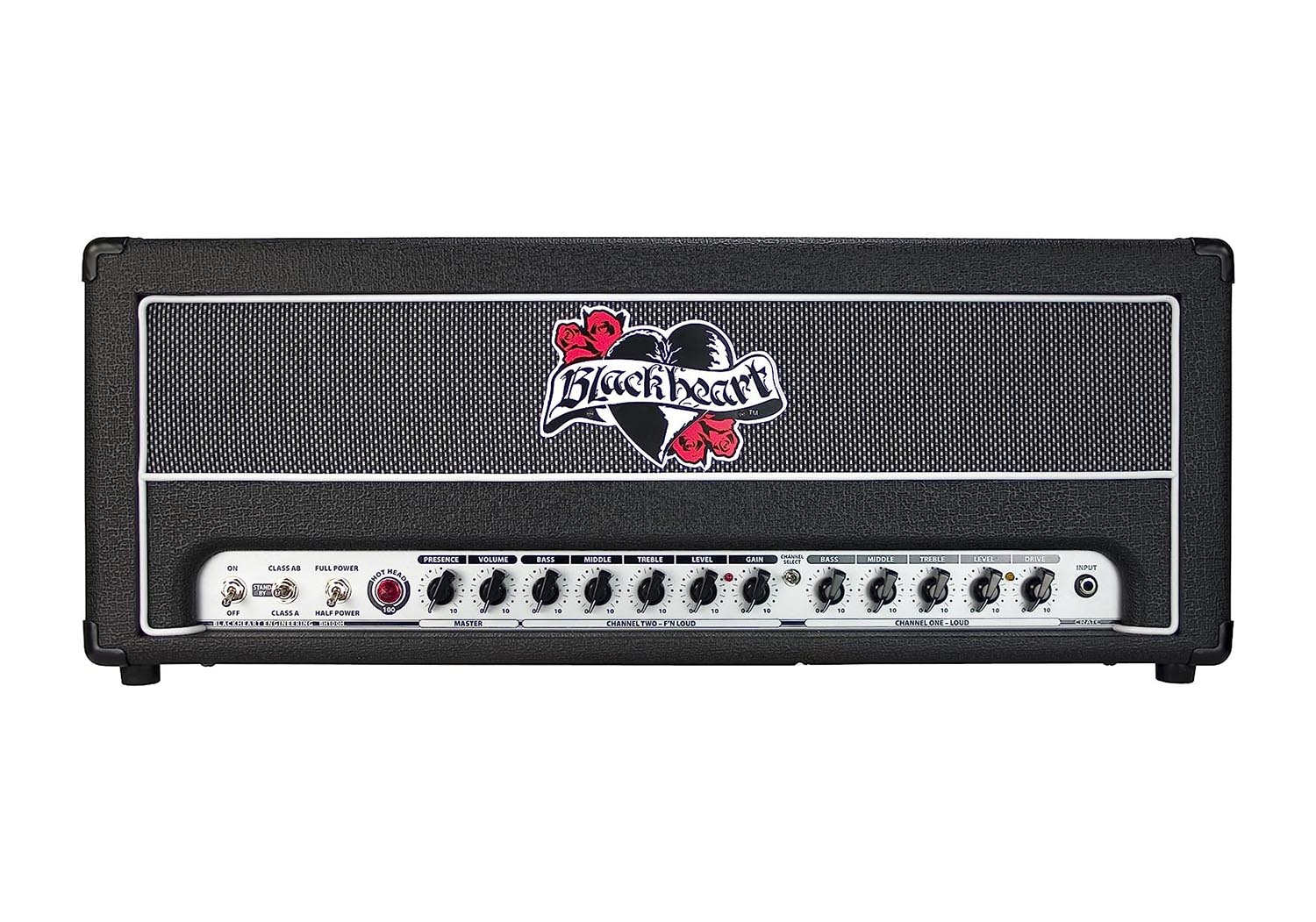 Crate Blackheart BH100H Hot Head Guitar Amp Head - 100W - Hollywood DJ