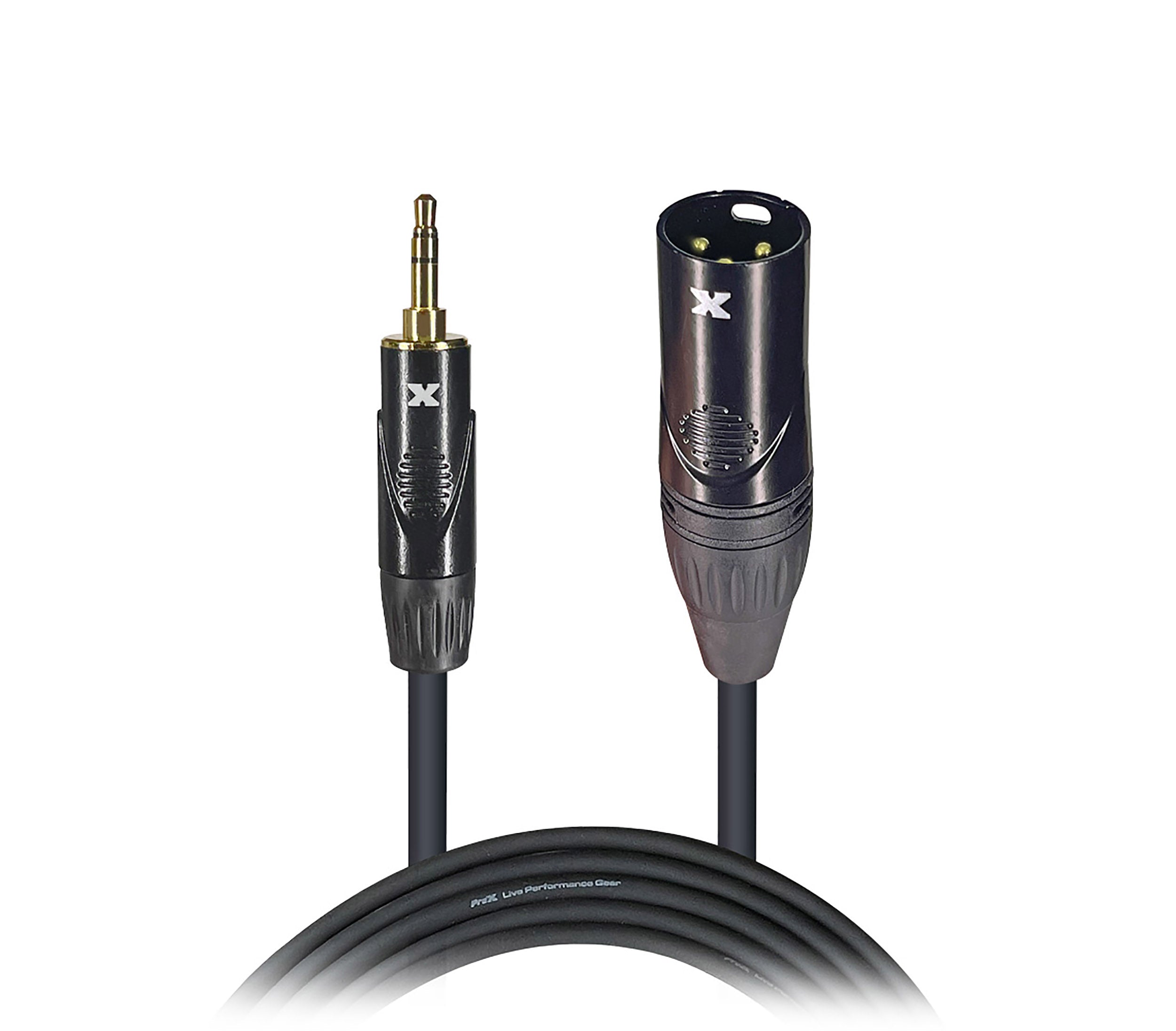 Prox XC-MXM25 Unbalanced 1/8" TRS-M Mini to XLR3-M High Performance Audio Cable - 25 Feet by ProX Cases