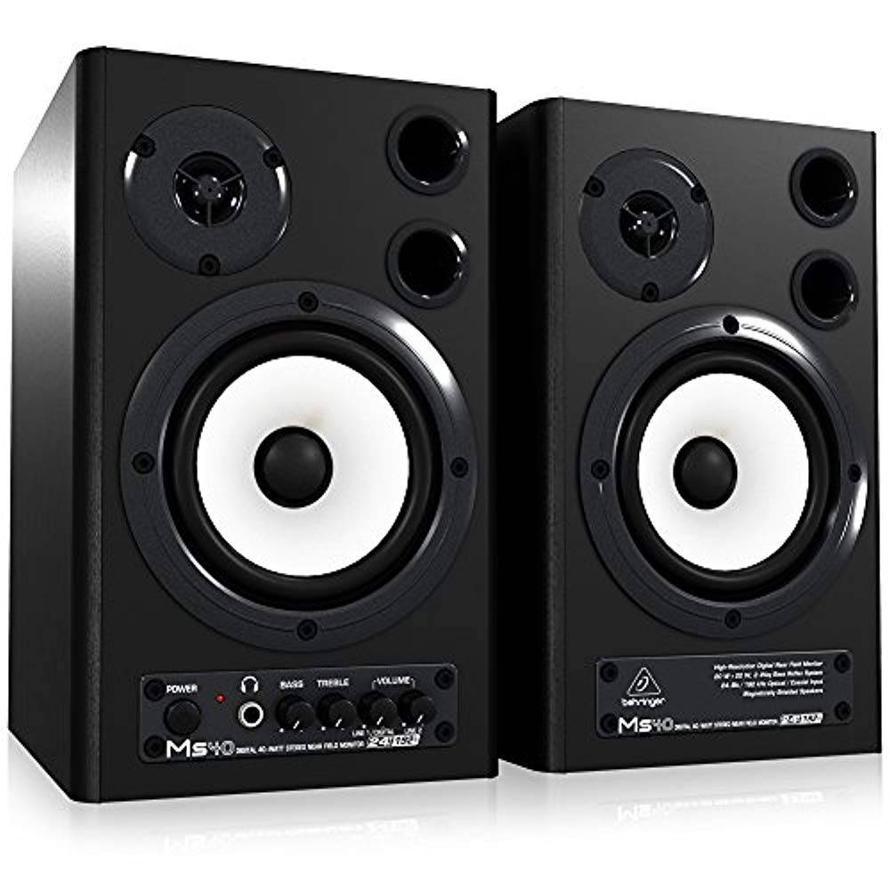 Behringer MS40, 40W Digital Stereo Near Field Monitor System - Hollywood DJ