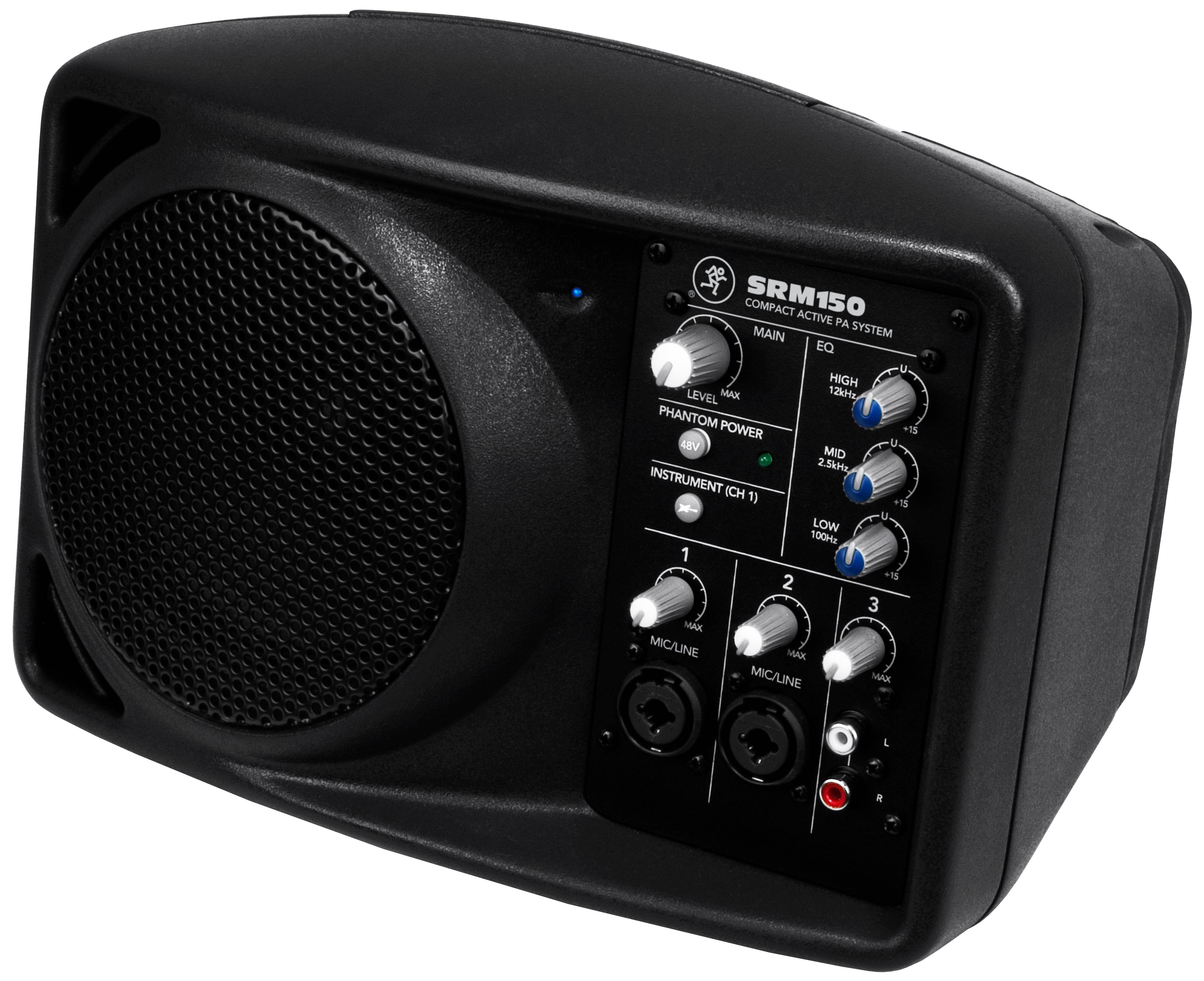 Mackie SRM150 5.25" Compact Powered PA System - Hollywood DJ