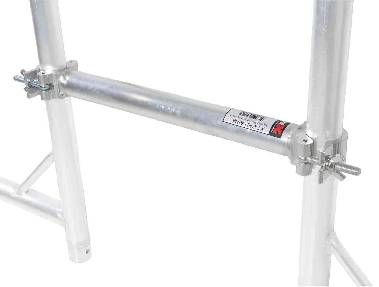 ProX XT-GRU-ARM, 24" Truss Tube with Dual Clamp for ProX XT-GRU Rapid Grid Modular System - Hollywood DJ