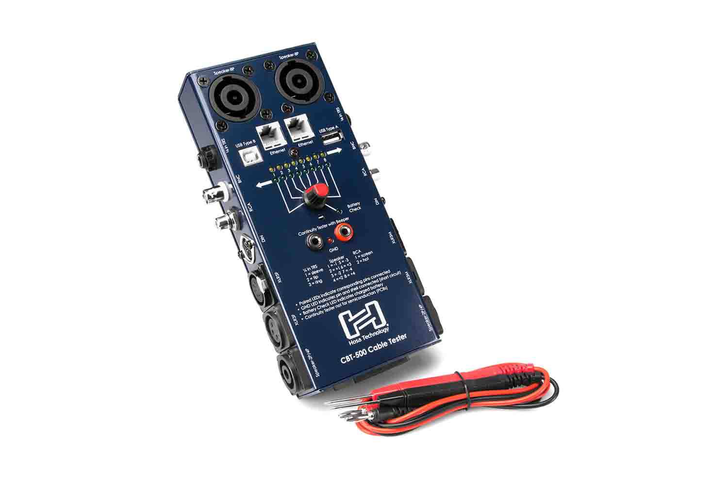 Hosa CBT-500 Audio Cable Tester - Hollywood DJ