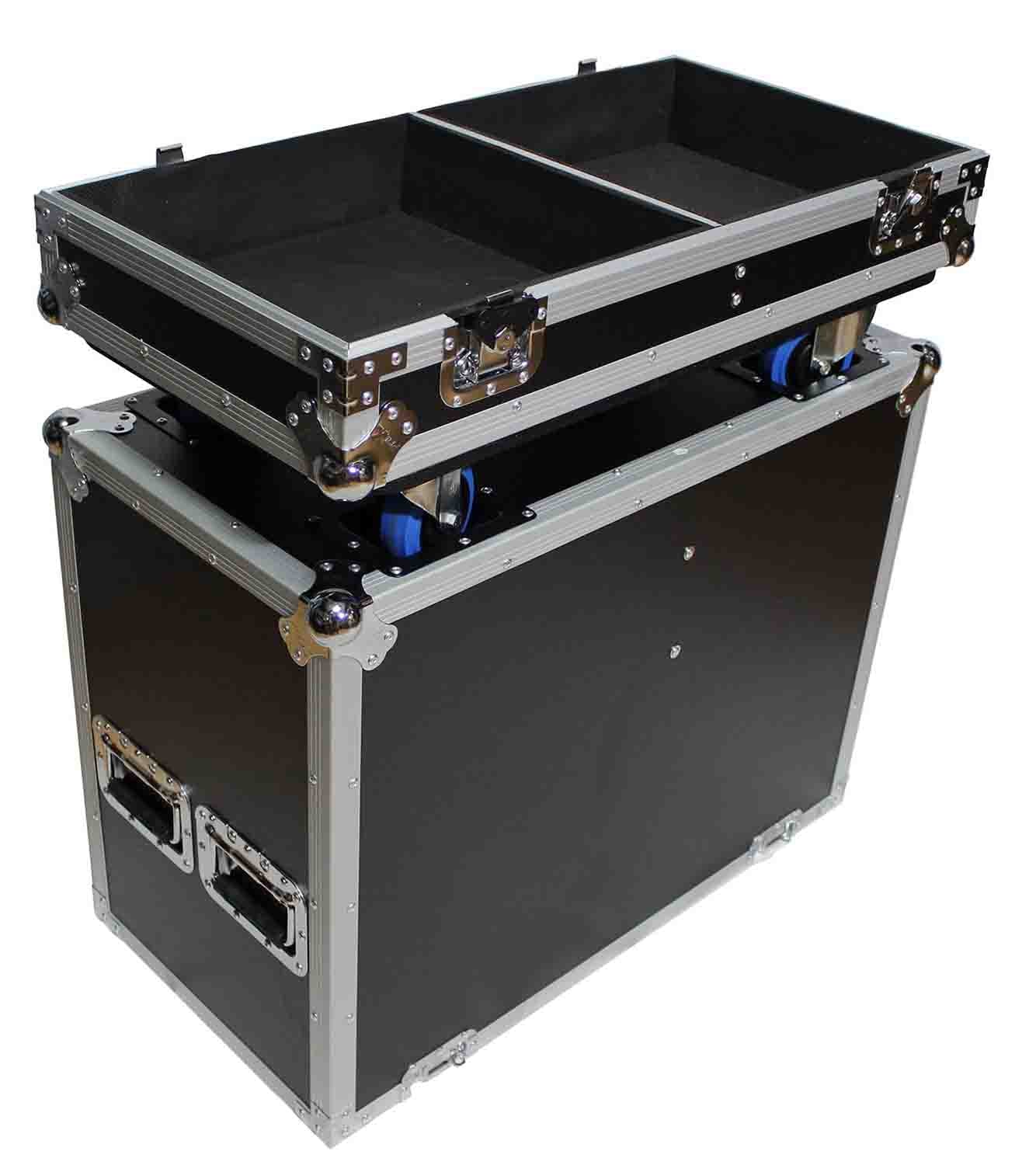 ProX XS-DAS-TOURCASE-12 Flight Case for Two 12-inch DAS Speakers - Hollywood DJ