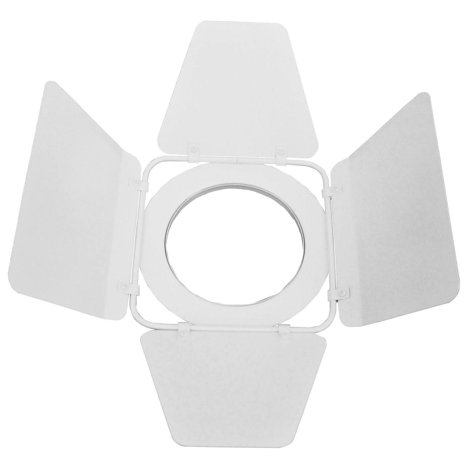 Odyssey LSPAR30BDW White Barn Door for Par 30 Odyssey Light Fixtures - Hollywood DJ