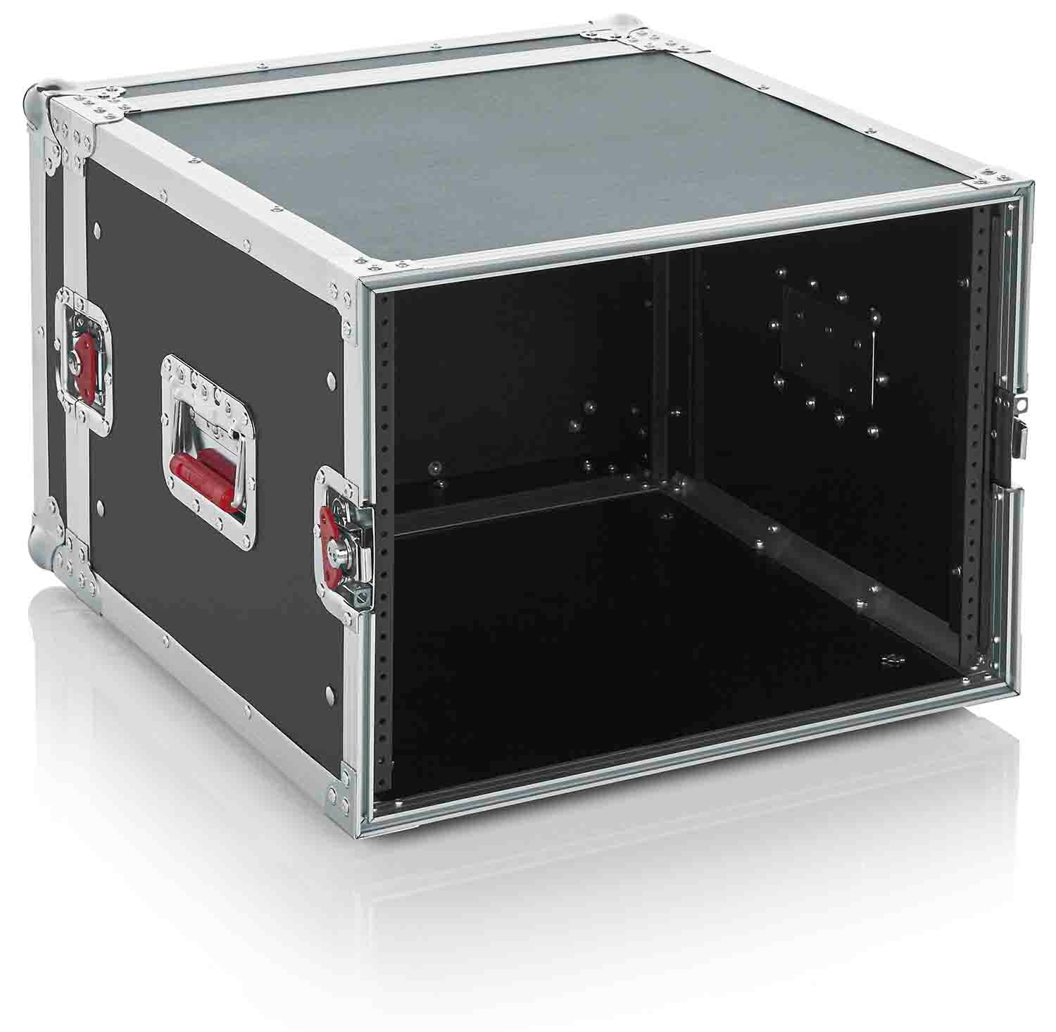 Gator Cases G-TOUR 8U, 8U Standard Road Rack Case - Hollywood DJ