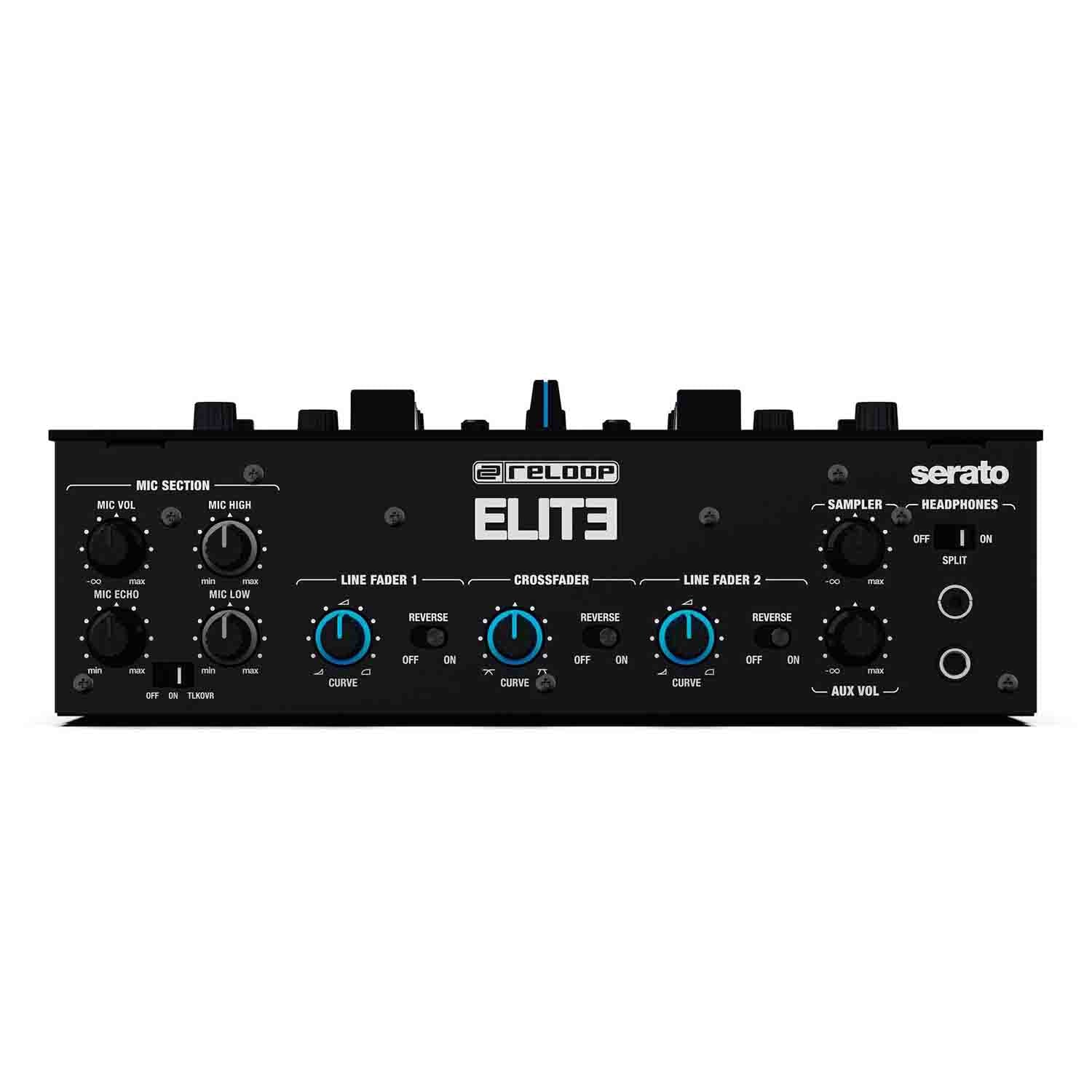 Reloop Elite Professional DJ DVS Mixer for Serato DJ Pro - Hollywood DJ