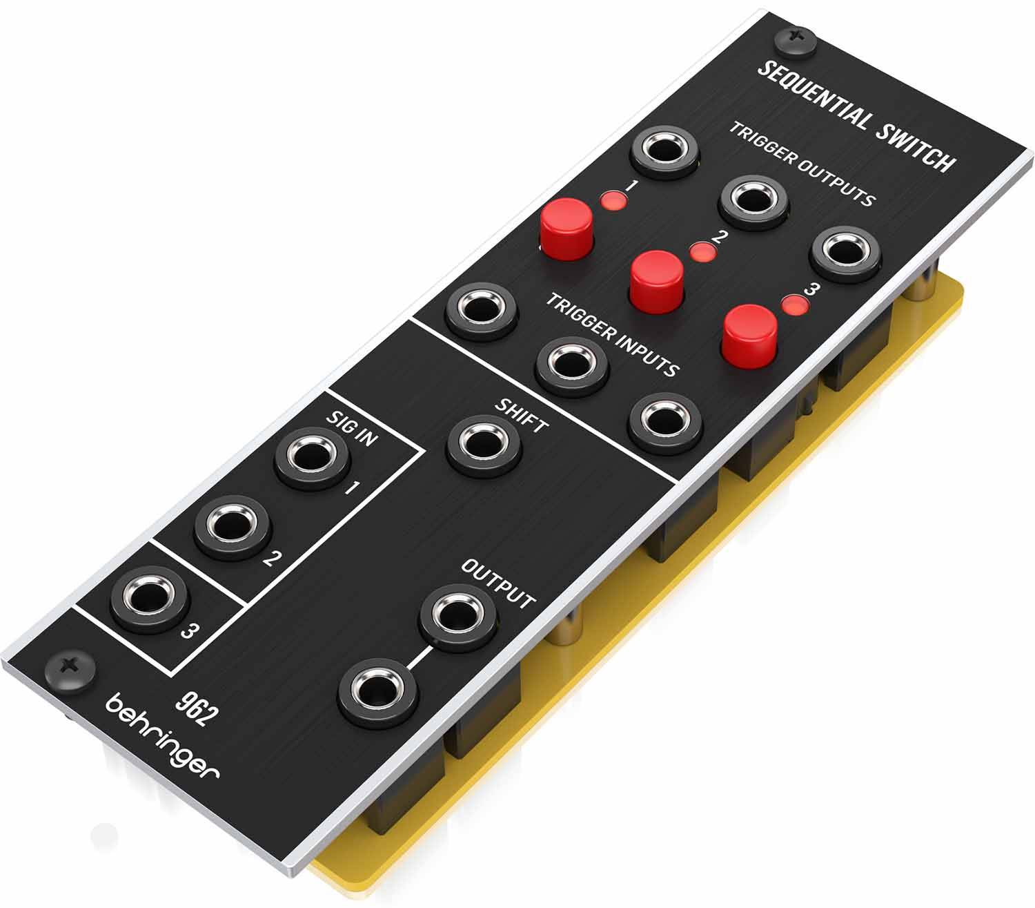 Behringer 962 SEQUENTIAL SWITCH Legendary Analog CV Multiplexer Module for Eurorack - Hollywood DJ
