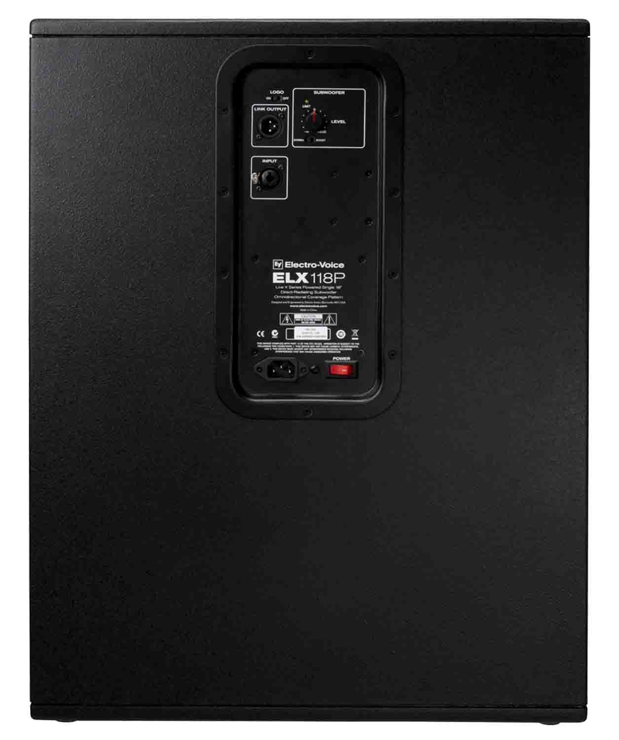 Electro-Voice ELX118P-120V 18" Powered Subwoofer - Hollywood DJ
