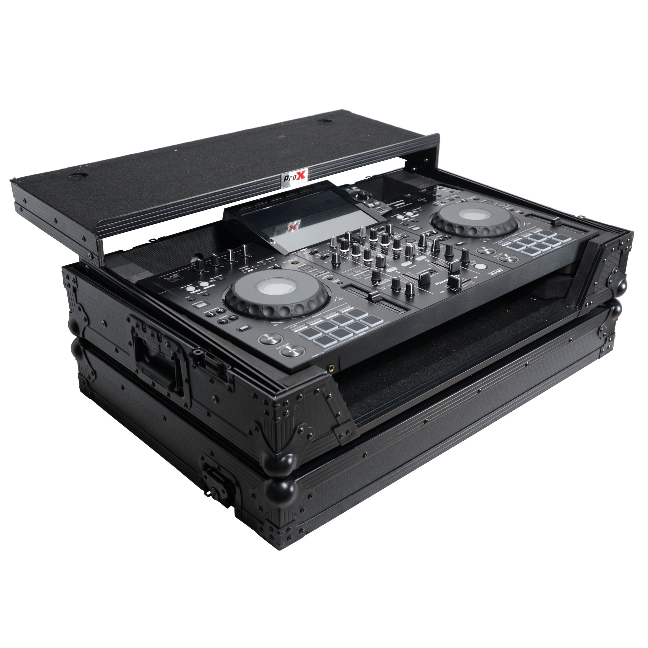 ProX XS-XDJRX2 WLTBL DJ Flight Case For Pioneer XDJ-RX2 With Sliding Laptop Shelf by ProX Cases