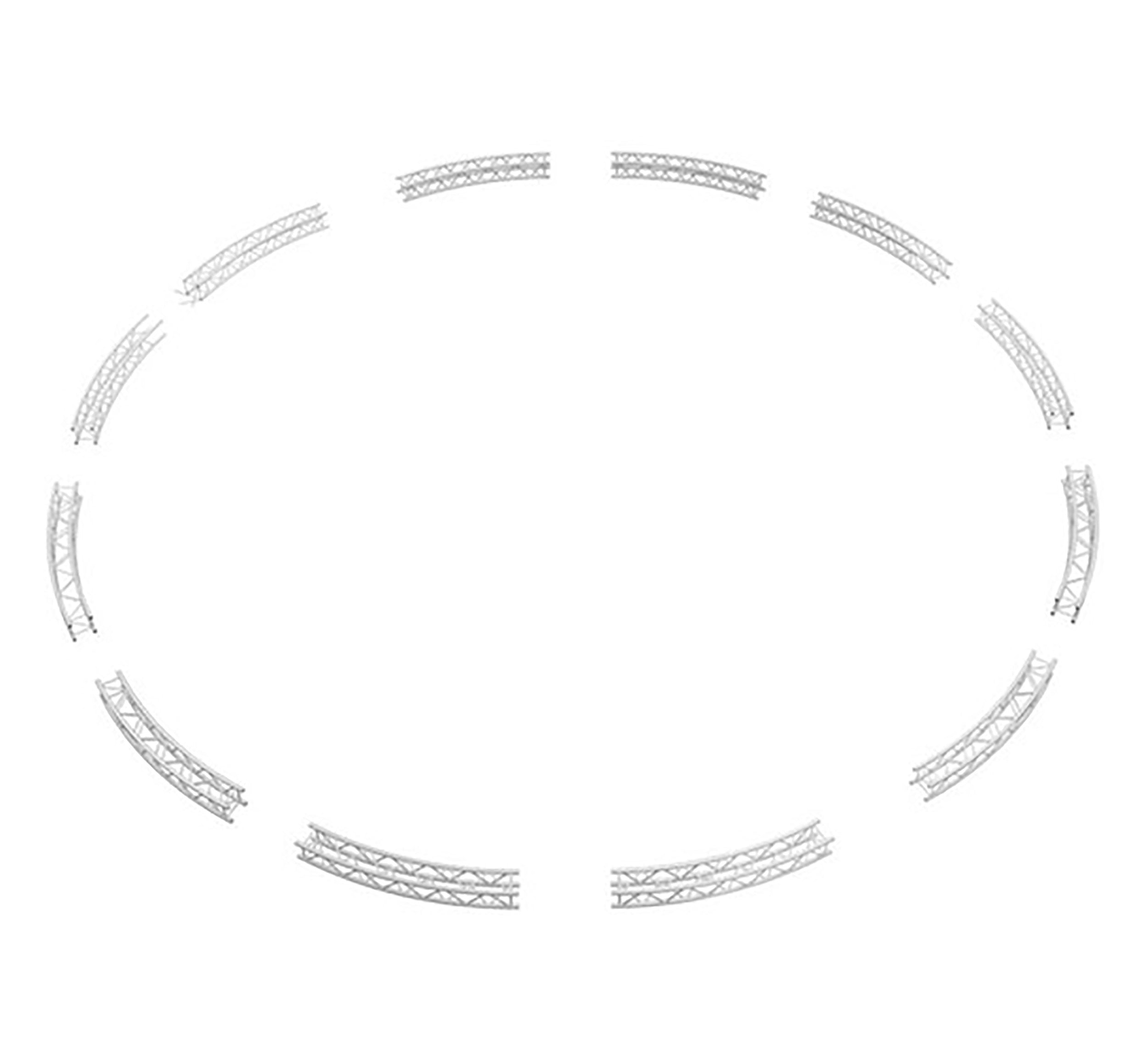 Global Truss SQ-C10-30-KIT, OD Box Circle - 32.8 ft - Hollywood DJ