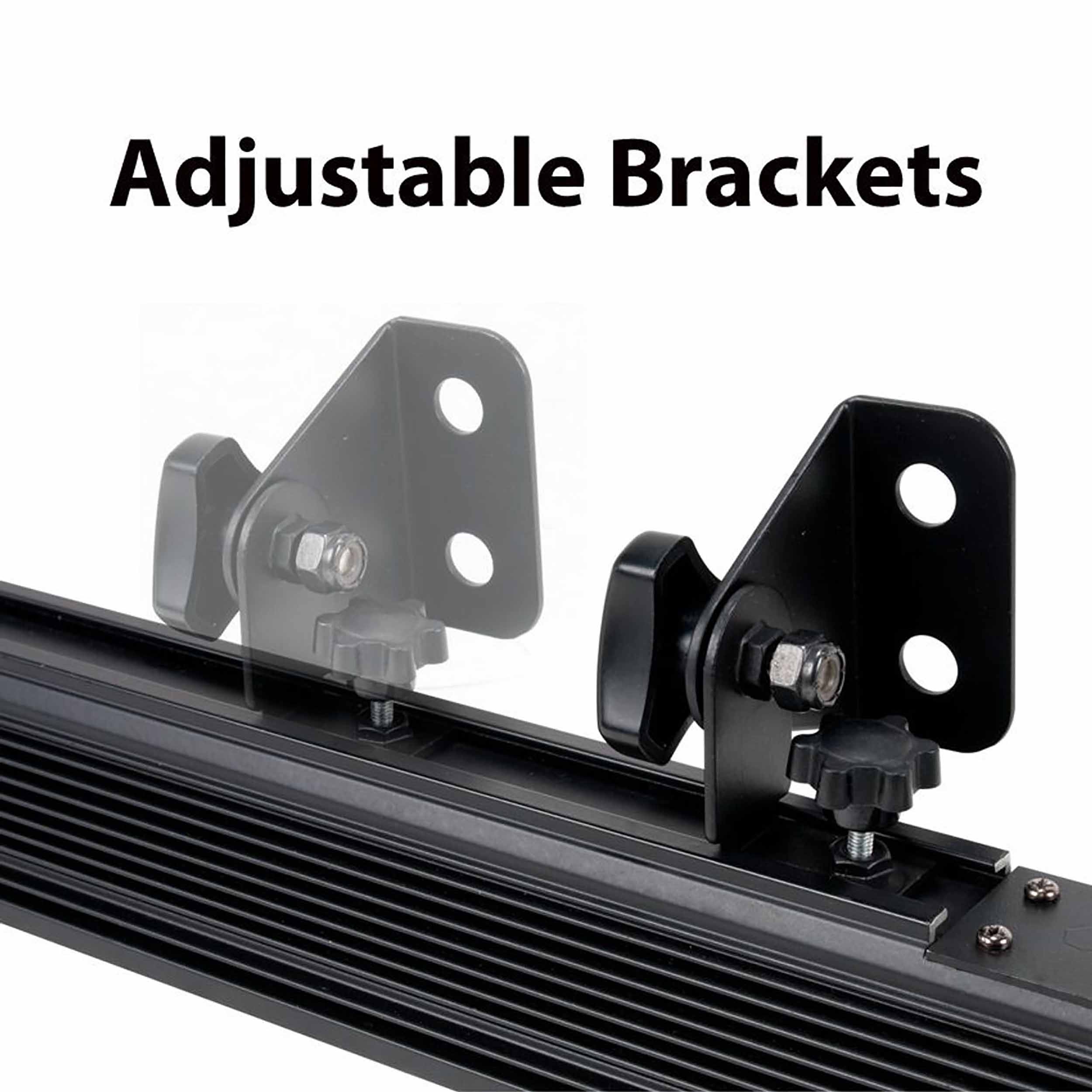 ADJ ECO BAR UV DMX, 18x3-Watt UV LED 1M Linear Fixture with DMX Control by ADJ
