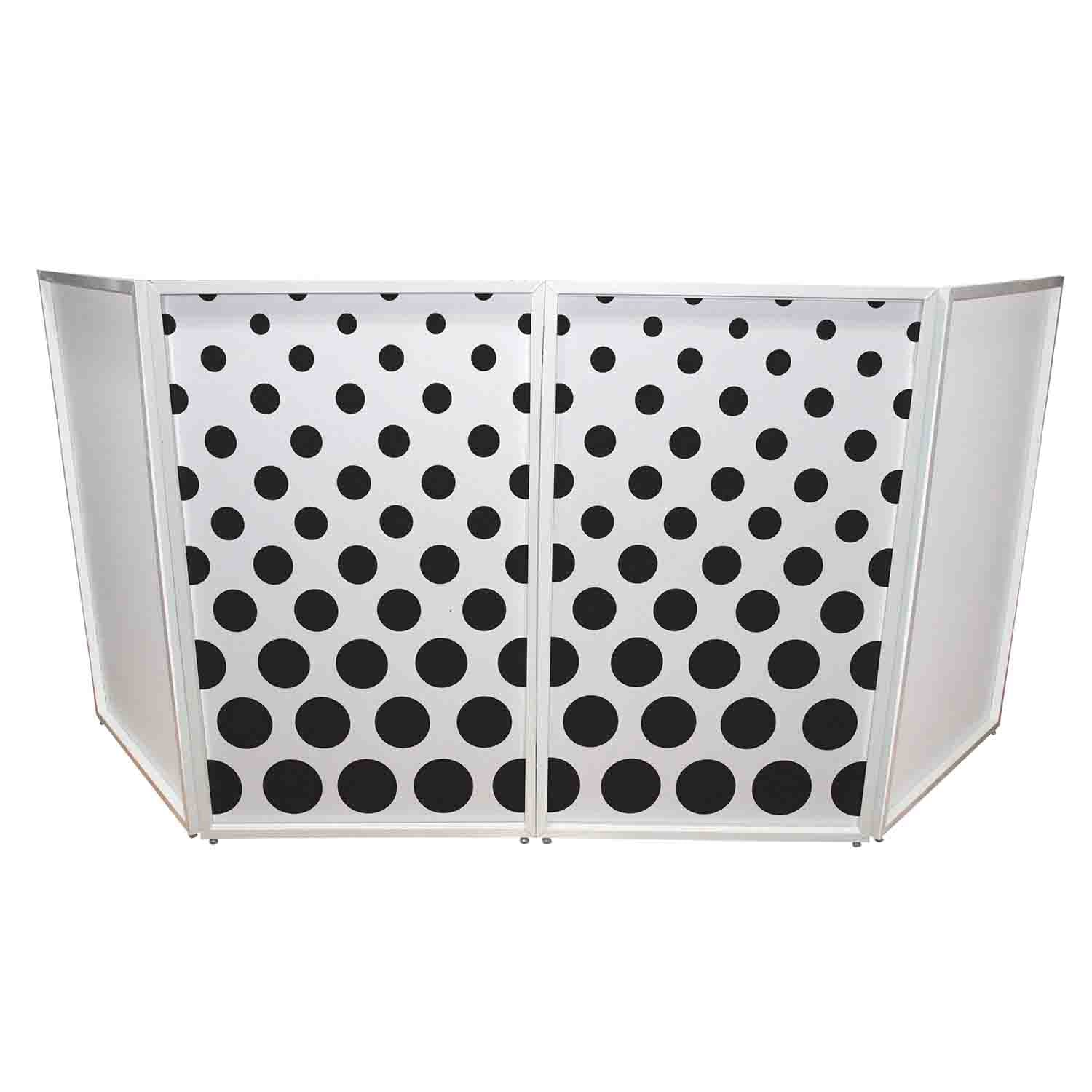 REPLACEMENT SCRIMS ProX XF-SDOTSX2 Set of Two Polka Dots Facade Enhancement Scrims - Black Dots on White by ProX Cases