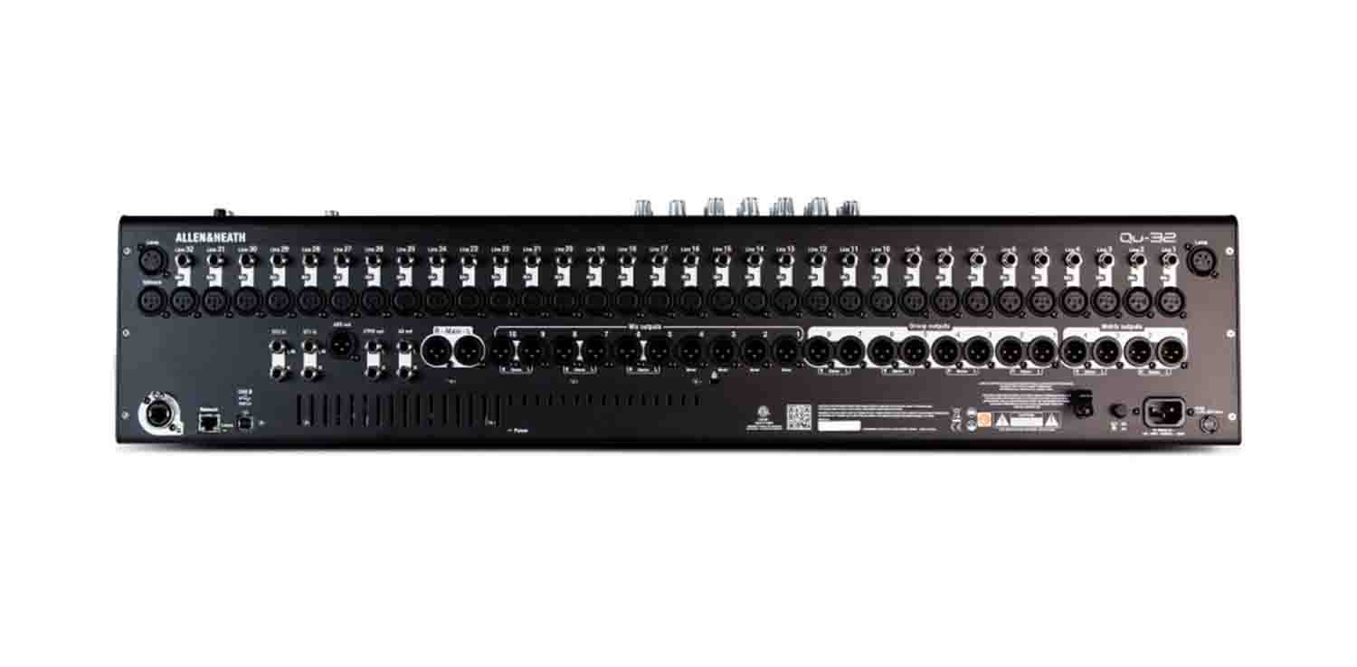 Allen & Heath Qu-32, 32-Channel Digital Mixer - Chrome Edition - Hollywood DJ