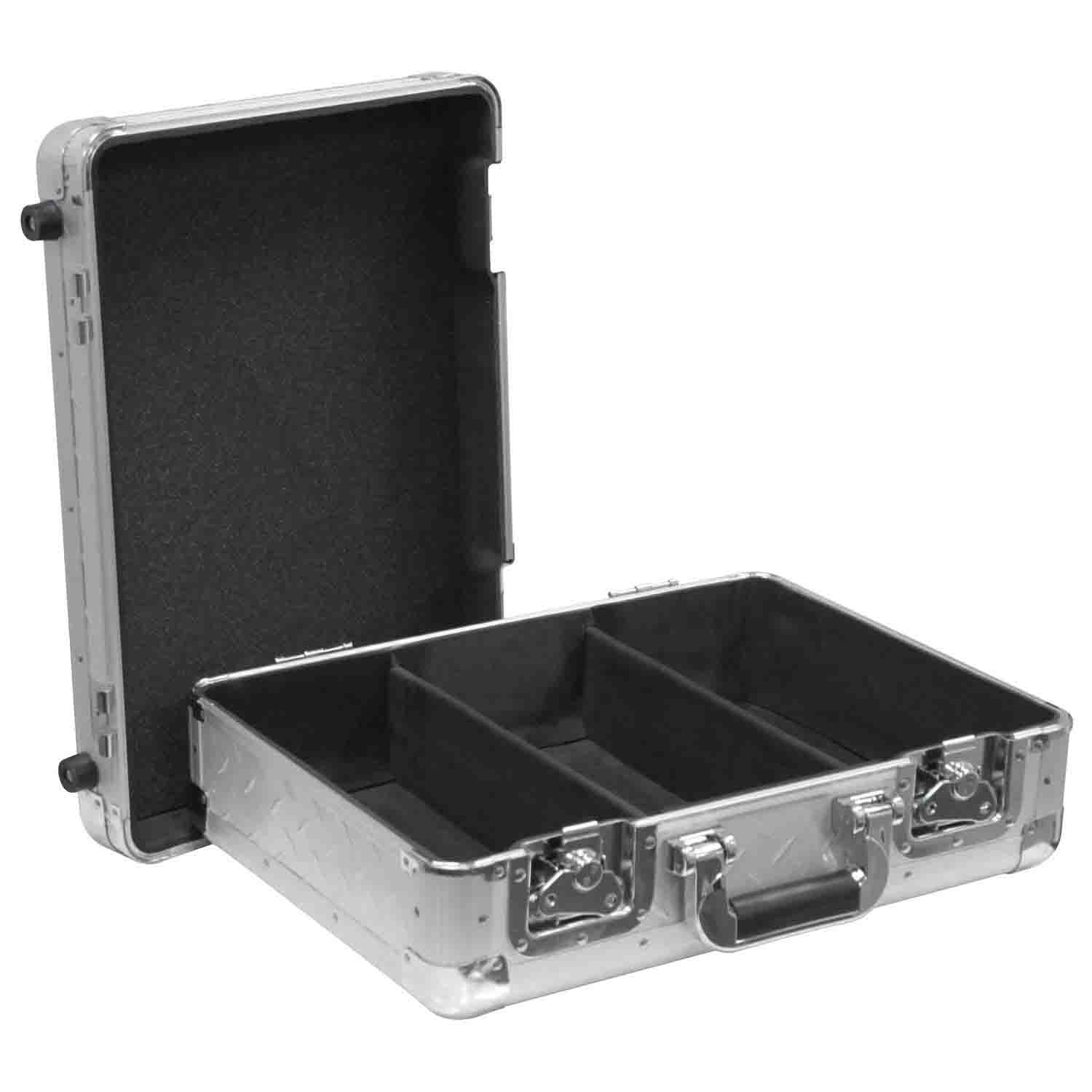 Odyssey KCD300DIA, Diamondplate Case for 300 CDs - Hollywood DJ