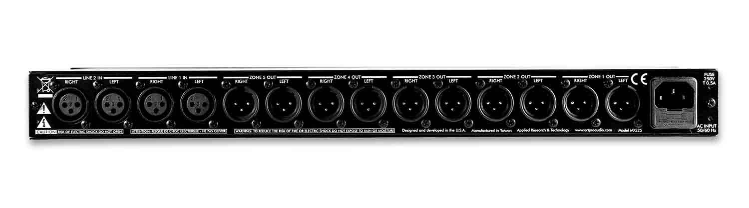 Art MX225 Zone Distribution Mixer - Hollywood DJ