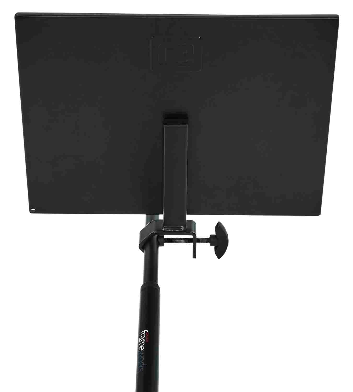 Gator GFW-SHELF1115 Microphone Stand with Accessory Shelf - Hollywood DJ
