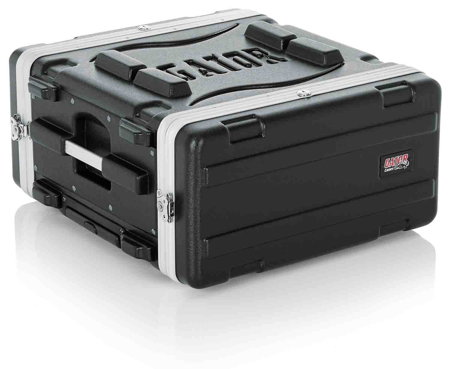 Gator Cases GRR-4PL-US Powered Rolling Molded 4U Rack Case - Hollywood DJ