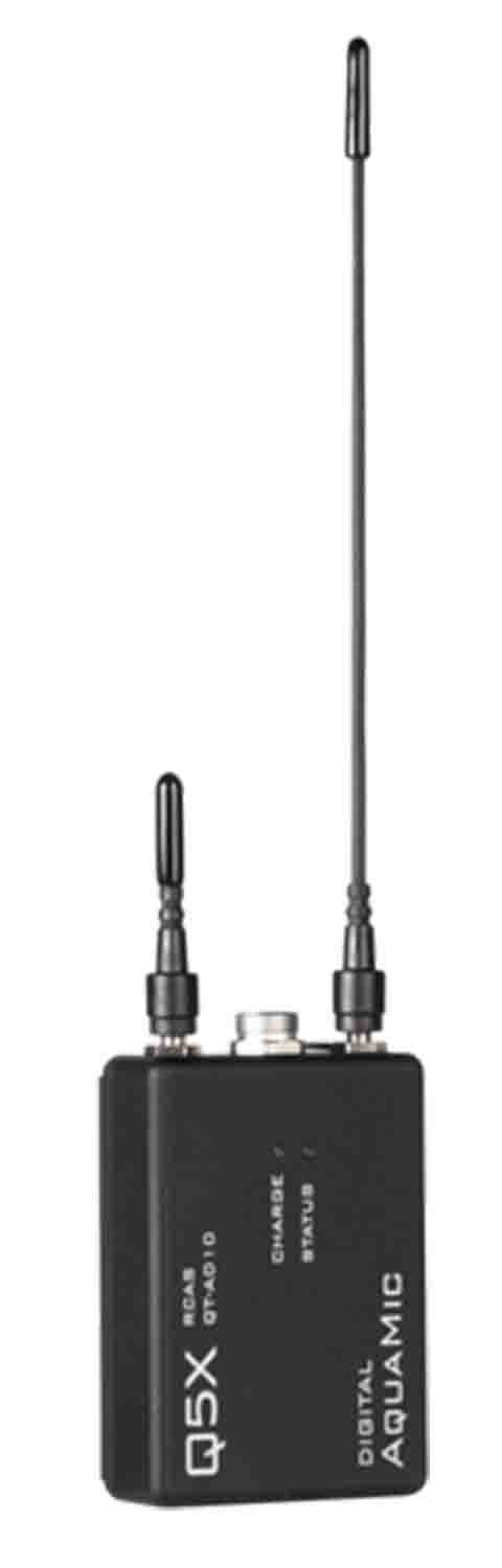 Shure QTAD10A AquaMic Waterproof Bodypack Transmitter with Q5X - Hollywood DJ
