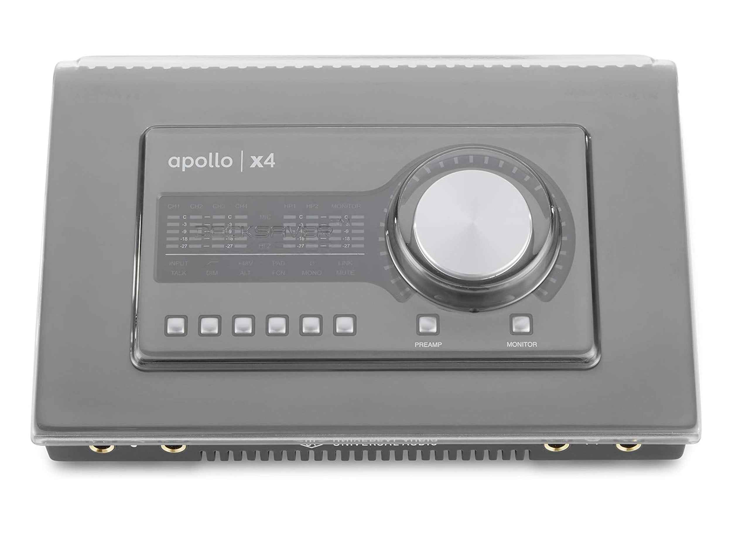 Decksaver DS-PC-APOLLOX4 Protection Cover for Universal Audio Apollo X4 Audio Interface - Hollywood DJ