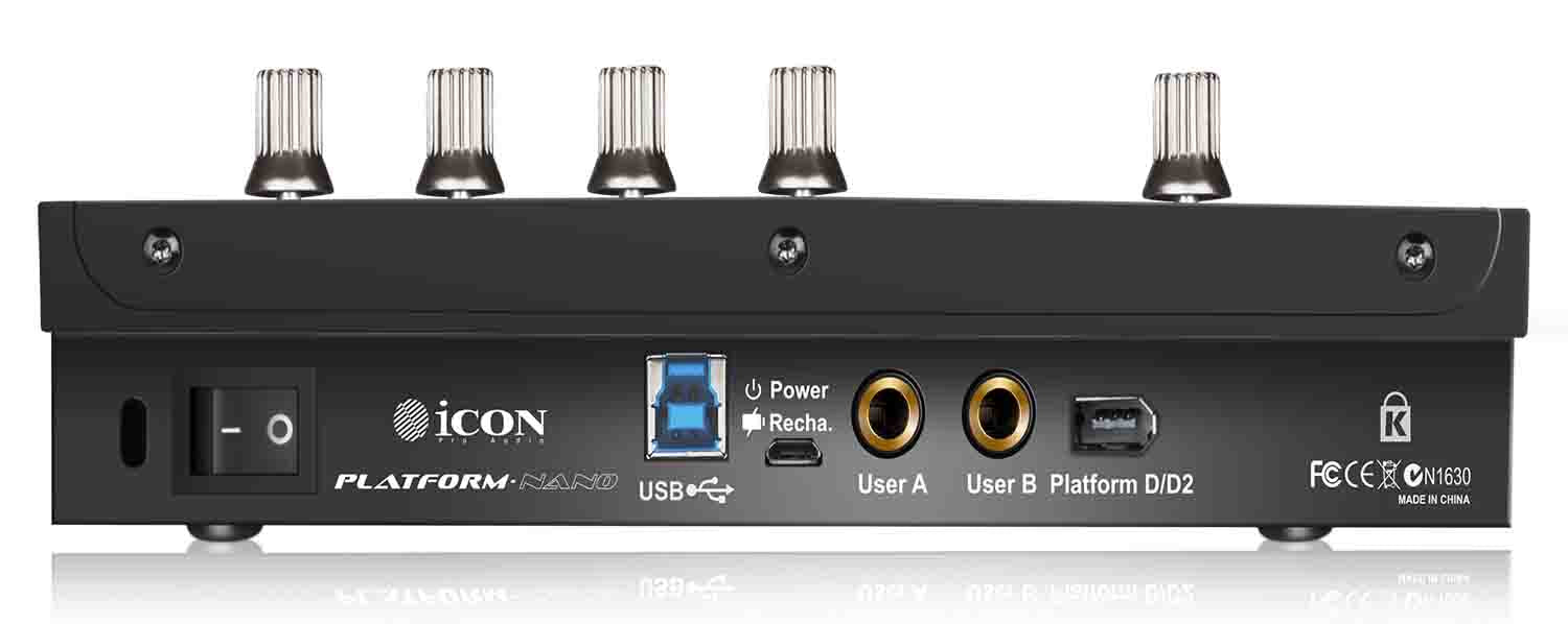 B-Stock: Icon Pro Audio Platform Nano DAW Control Surface with Motorized Fader - Hollywood DJ