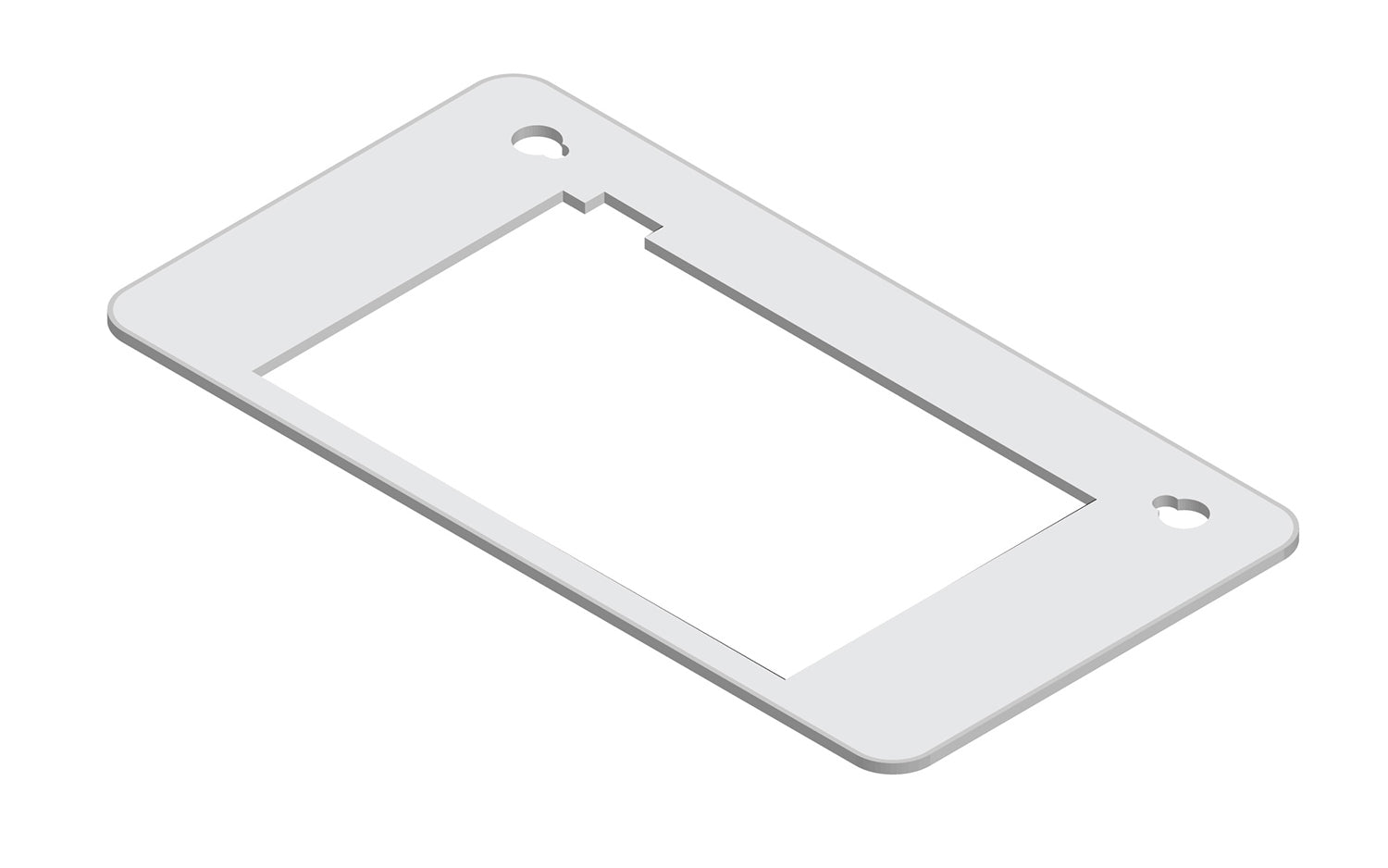 Top Plate Only - ProX XZF-DJ PRIME4WPLATE Interchangeable Top Plate For Denon PRIME 4 Control Tower DJ Booth In White - Hollywood DJ