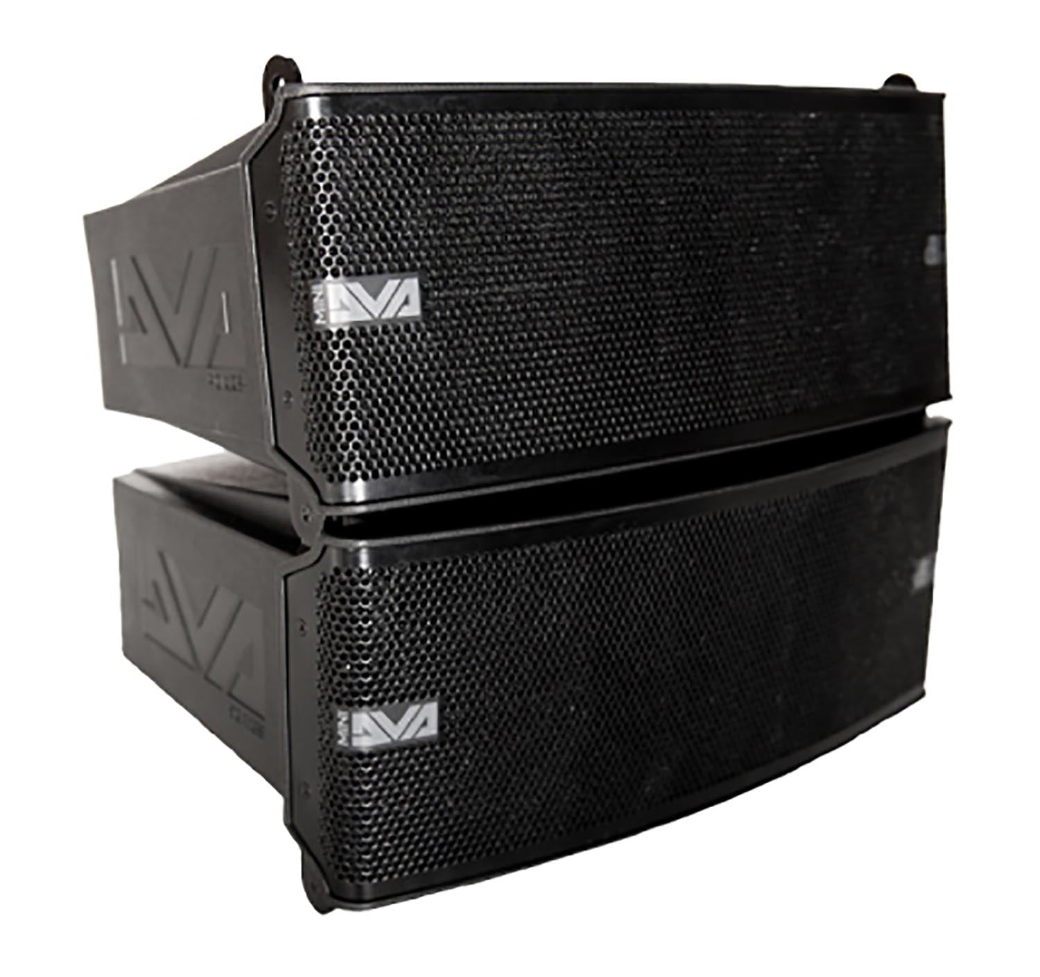 dB Technologies DVA M2M+M2SW, 2 x 6.5" 2-Way Active Line Array Module System 400W - White - Hollywood DJ