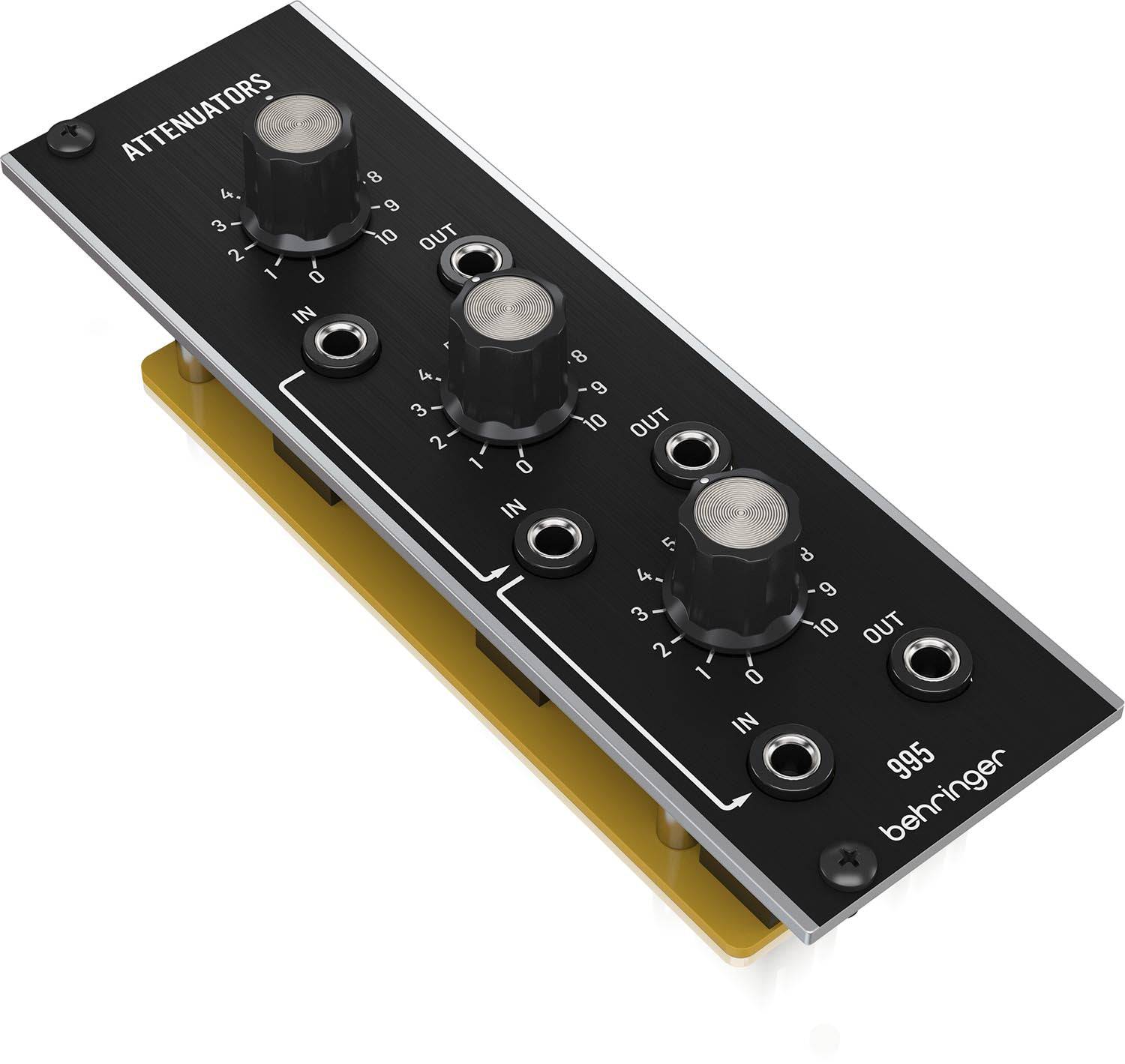 Behringer 995 ATTENUATORS Legendary Analog Attenuator Module for Eurorack - Hollywood DJ