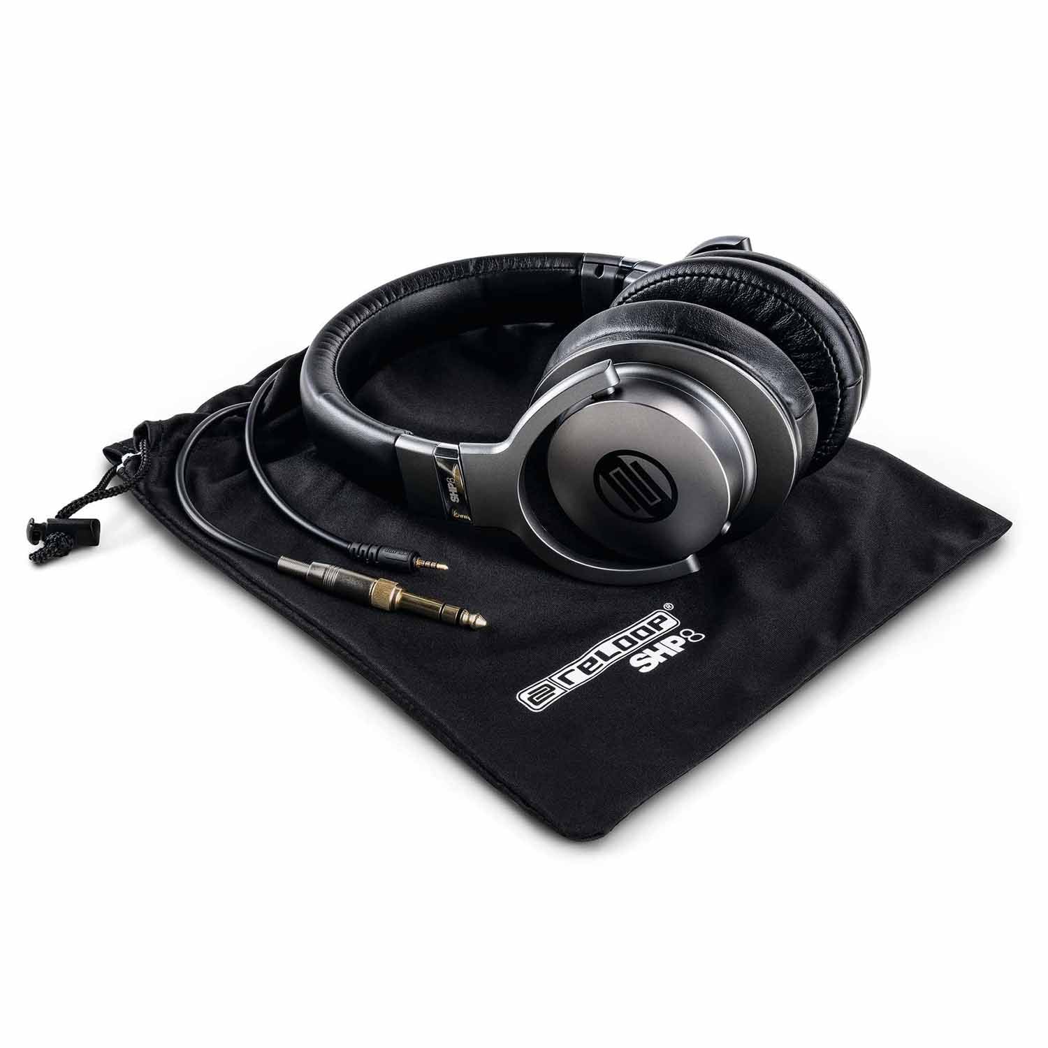Reloop SHP8 Professional Over-Ear Headphones For Studio And Monitoring - Hollywood DJ