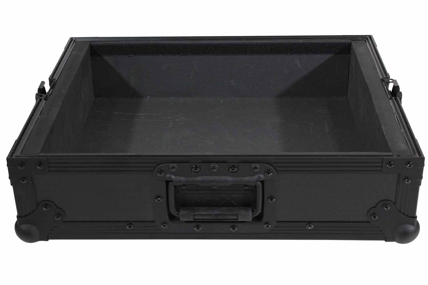 ProX T-TTBL Flight Case for Turntable with Foam Kit - Black on Black - Hollywood DJ
