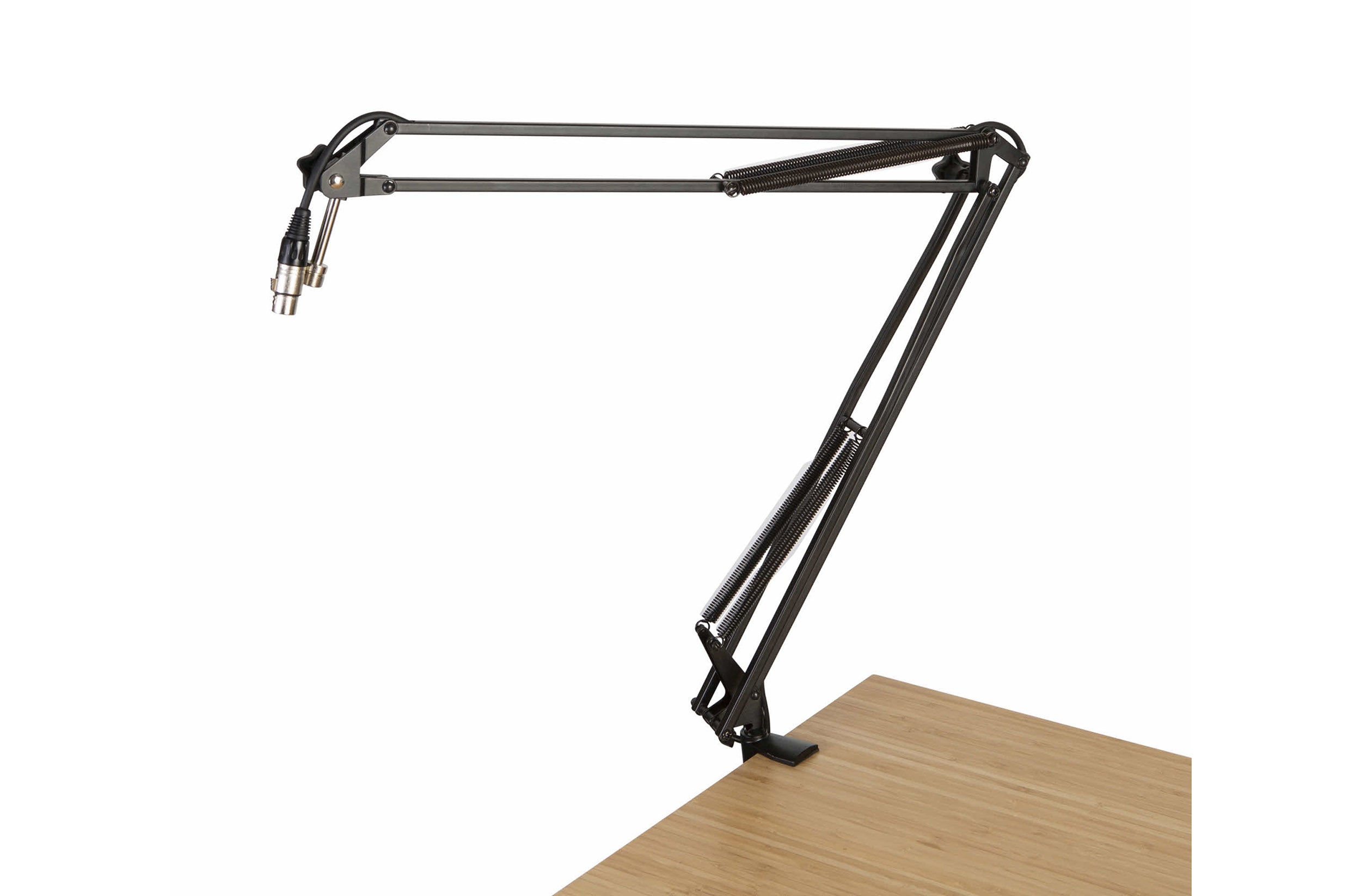 Gator Frameworks GFWMICBCBM1000 Professional Podcast Desk Mount Microphone Boom Stand - Hollywood DJ