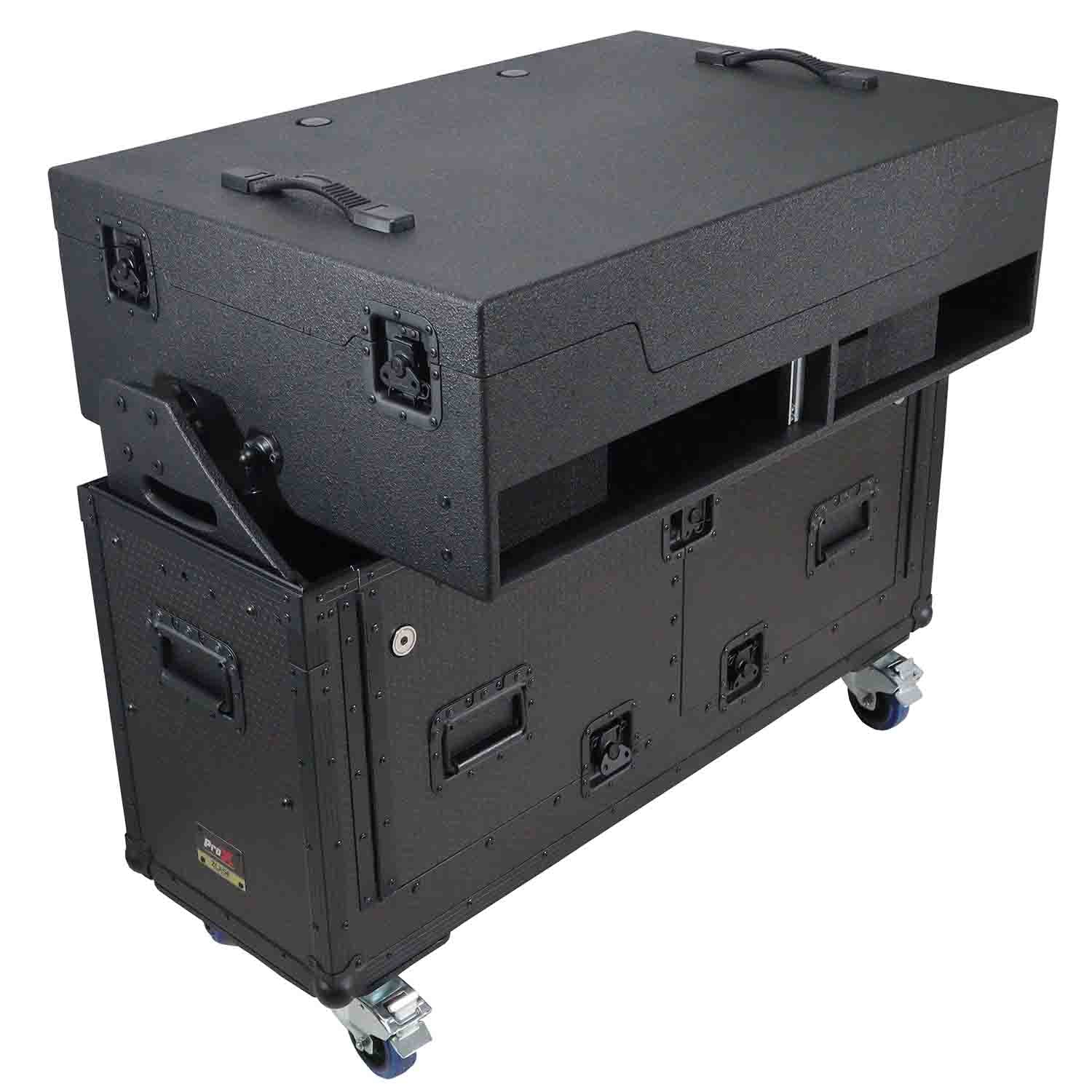 ProX XZF-UCXX Flip-Ready DJ Lift Case for Pioneer XDJ-XZ DDJ-SZ2 DDJ-SX3 DDJ-1000 / SRT - Hollywood DJ