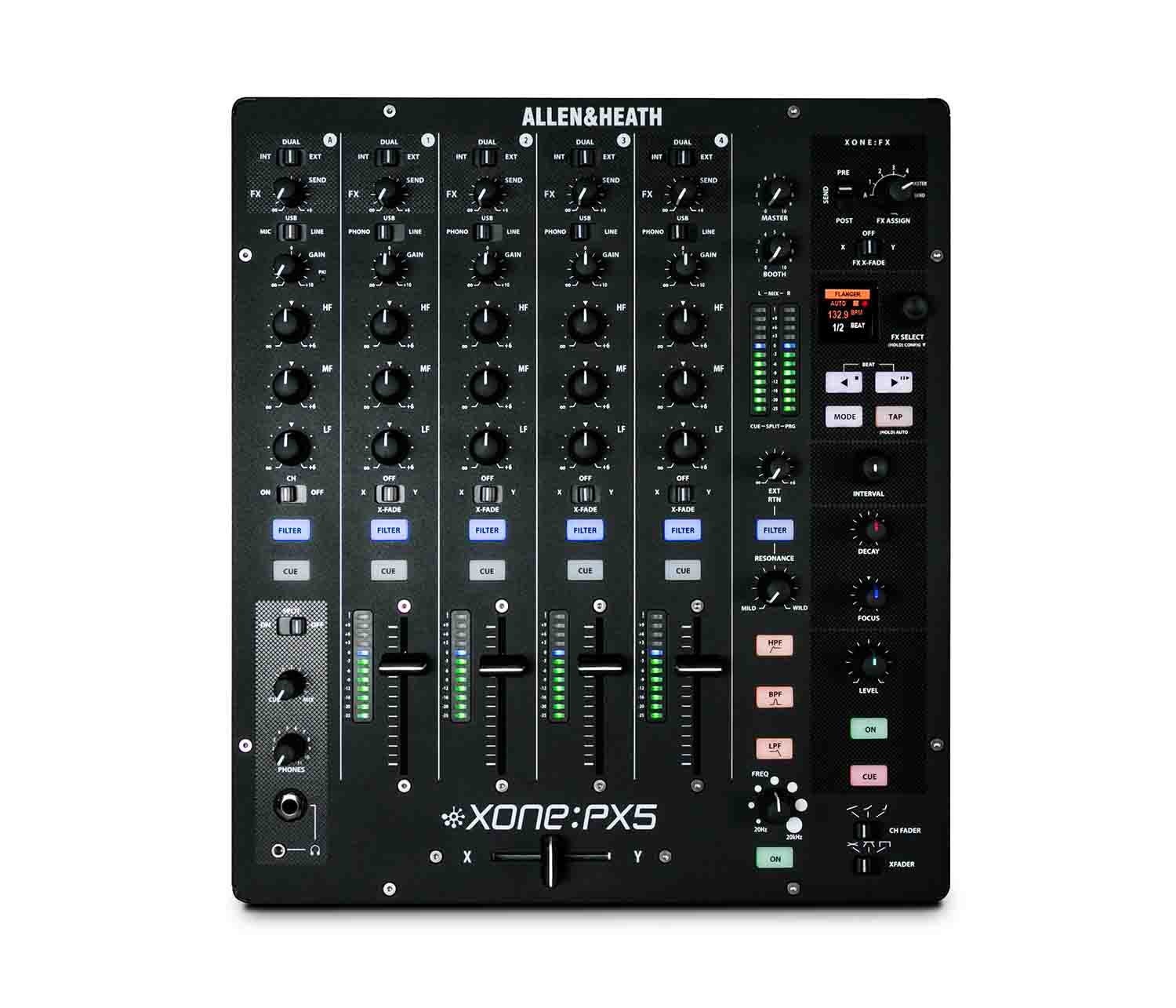 Allen & Heath XONE:PX5, 4+1 DJ Performance Mixer - Hollywood DJ