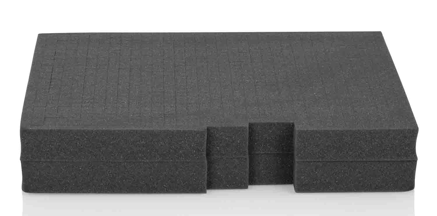 Gator Cases GRW-DRWFOAM-2 Replacement Diced Foam Block for GRW-DRWF2 - Hollywood DJ