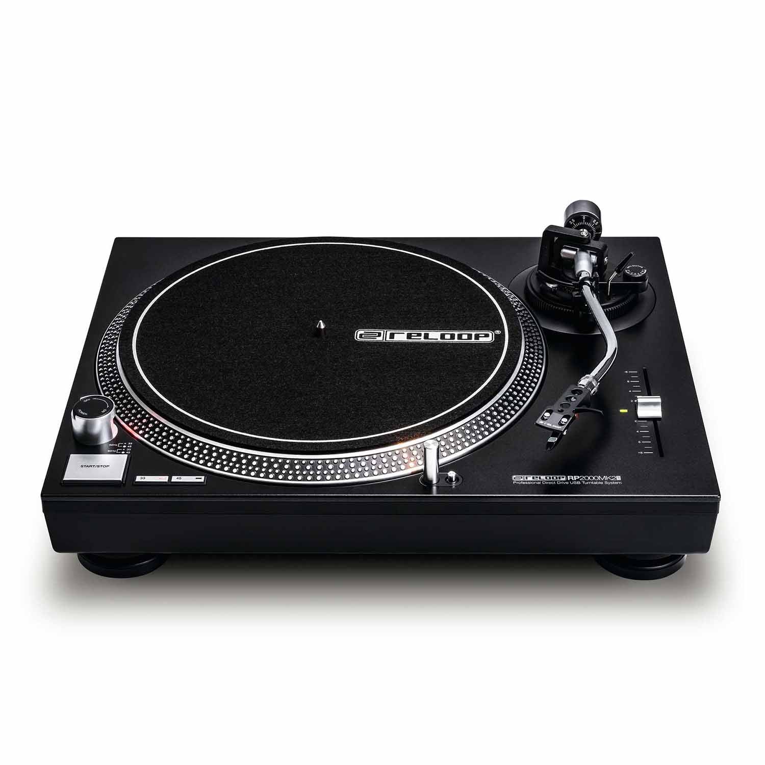 Discontinued: Reloop RP-2000-USB-MK2, Professional Direct Drive USB Turntable System - Hollywood DJ