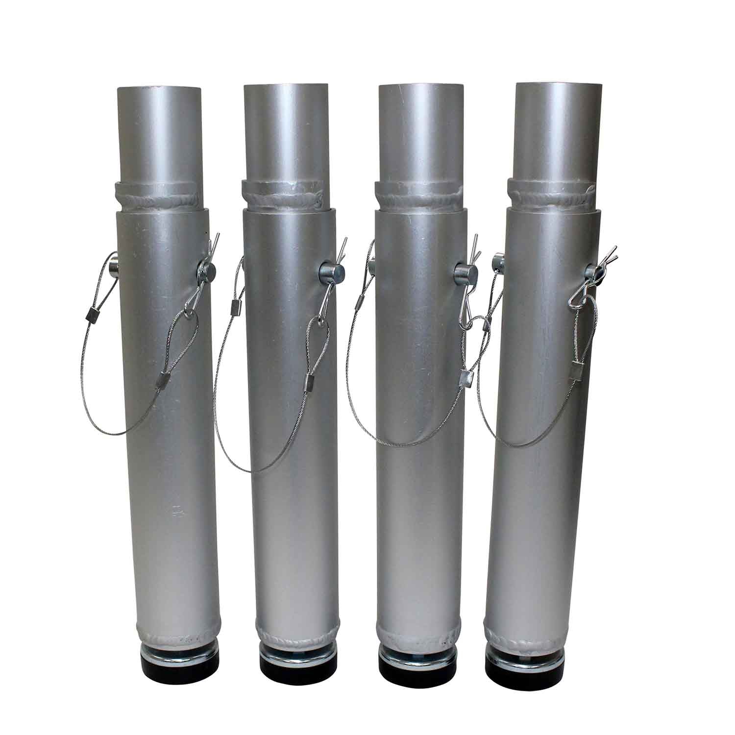 ProX XSQ-12-20 Adjustable Telescoping Stage Leg for StageQ Staging 12 Inch to 20 Inch - 2" Tubing - Hollywood DJ