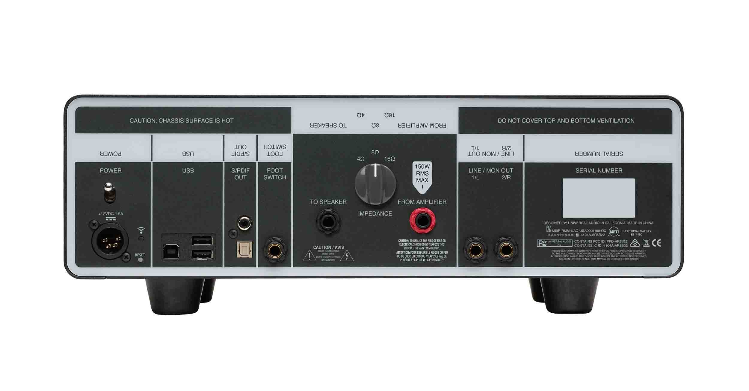 Universal Audio OX Guitar Amp Top Box - Hollywood DJ
