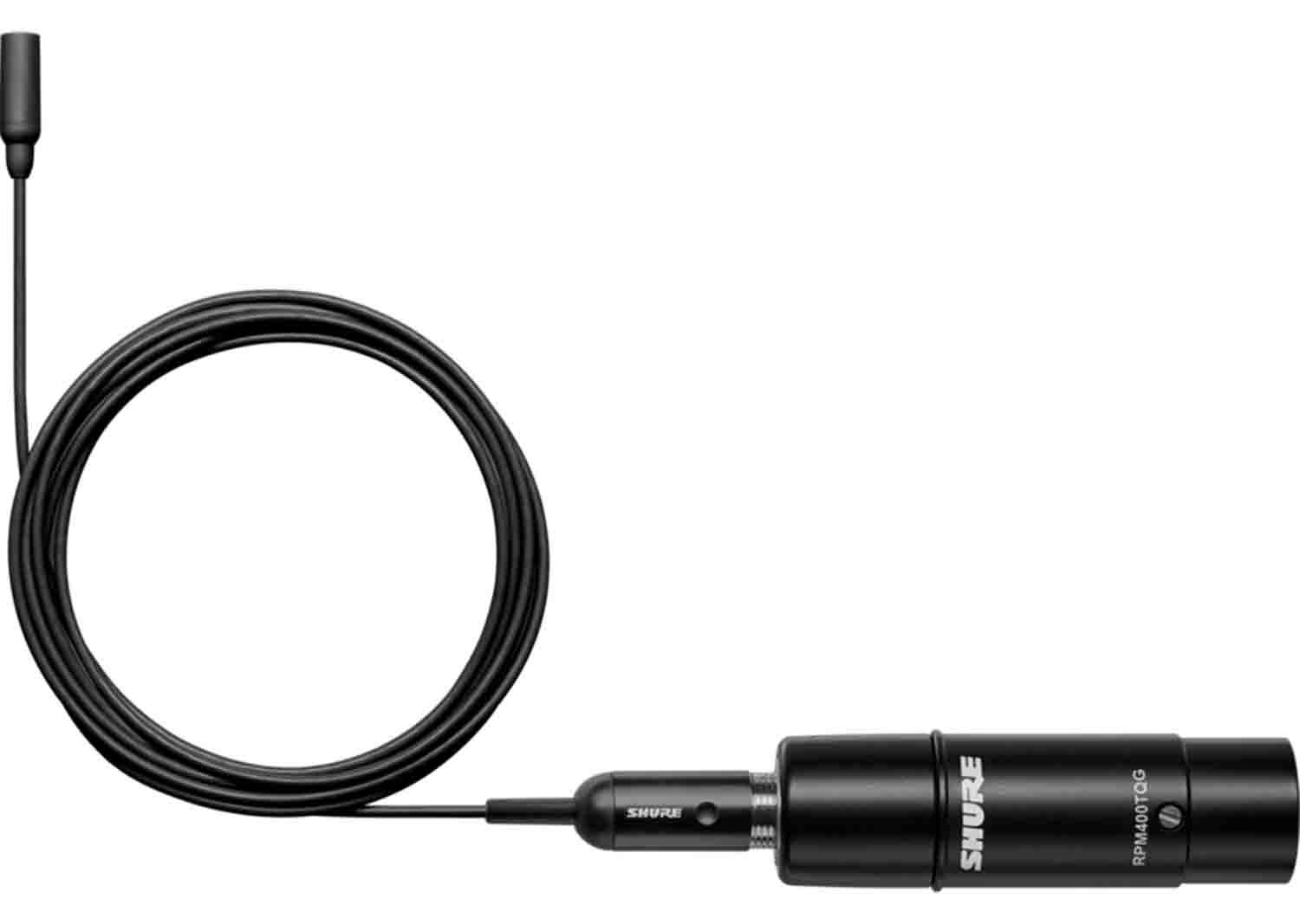 Shure TL48B/O TwinPlex TL48 Subminiature Lavalier Microphone - Black - Hollywood DJ